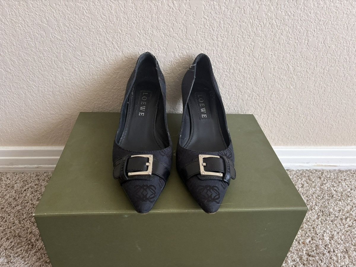 Loewe Loewe buckle kitten heels Size US 6.5 / IT 36.5 - 2 Thumbnail