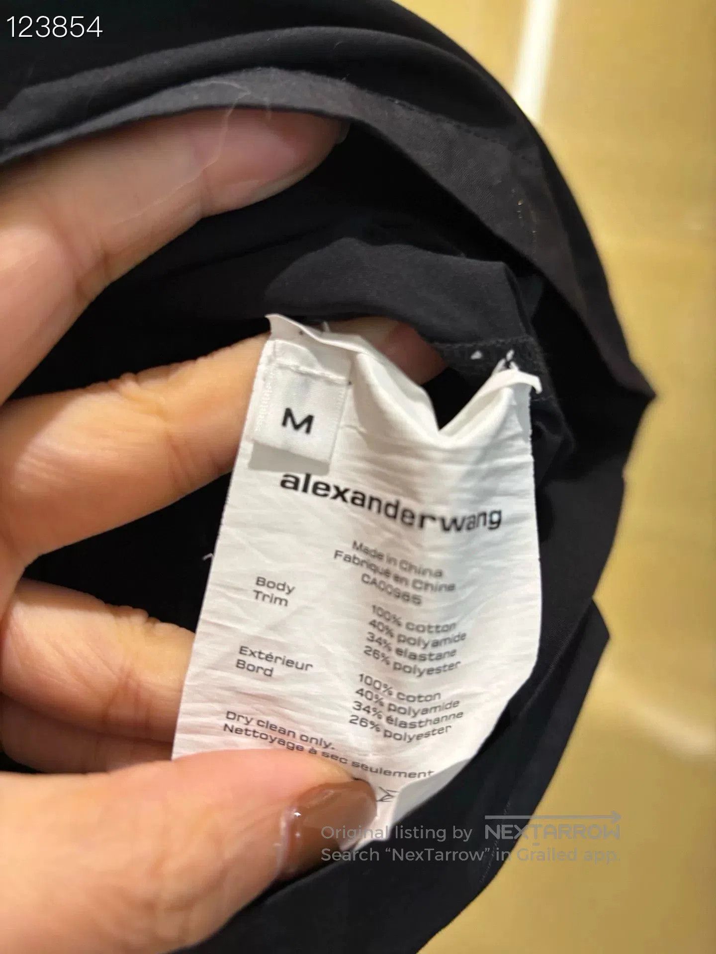 Alexander Wang Alexanderwang Logo Elastic Letter Shorts. Size US 30 / EU 46 - 4 Thumbnail