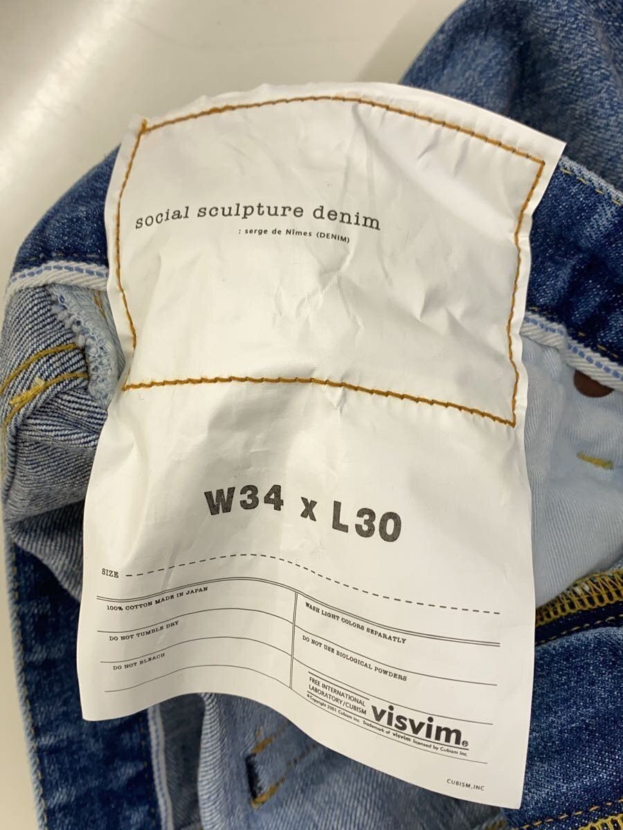 Visvim Denim Social Sculpture Damaged-42 Size US 34 / EU 50 - 3 Thumbnail