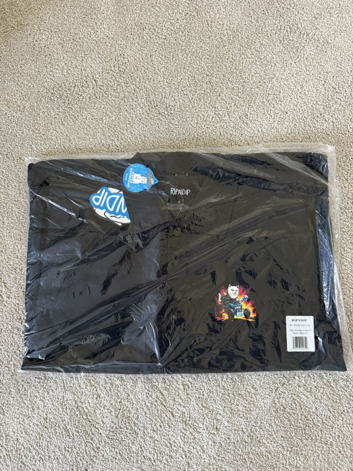 RIPNDIP RIPNDIP RISKY BUSINESS COACHES JACKET- BRAND NEW SIZE SMALL Size US S / EU 44-46 / 1 - 1 Thumbnail