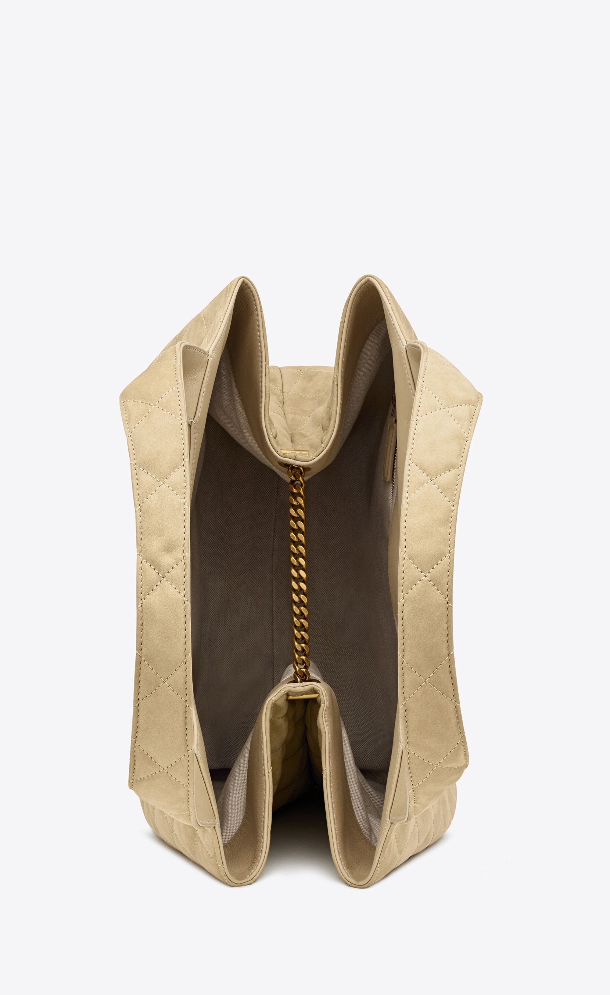 Saint Laurent Paris o1s1wg110925 Size: OS / Icare Maxi Shopping Bag Beige Size ONE SIZE - 6 Thumbnail