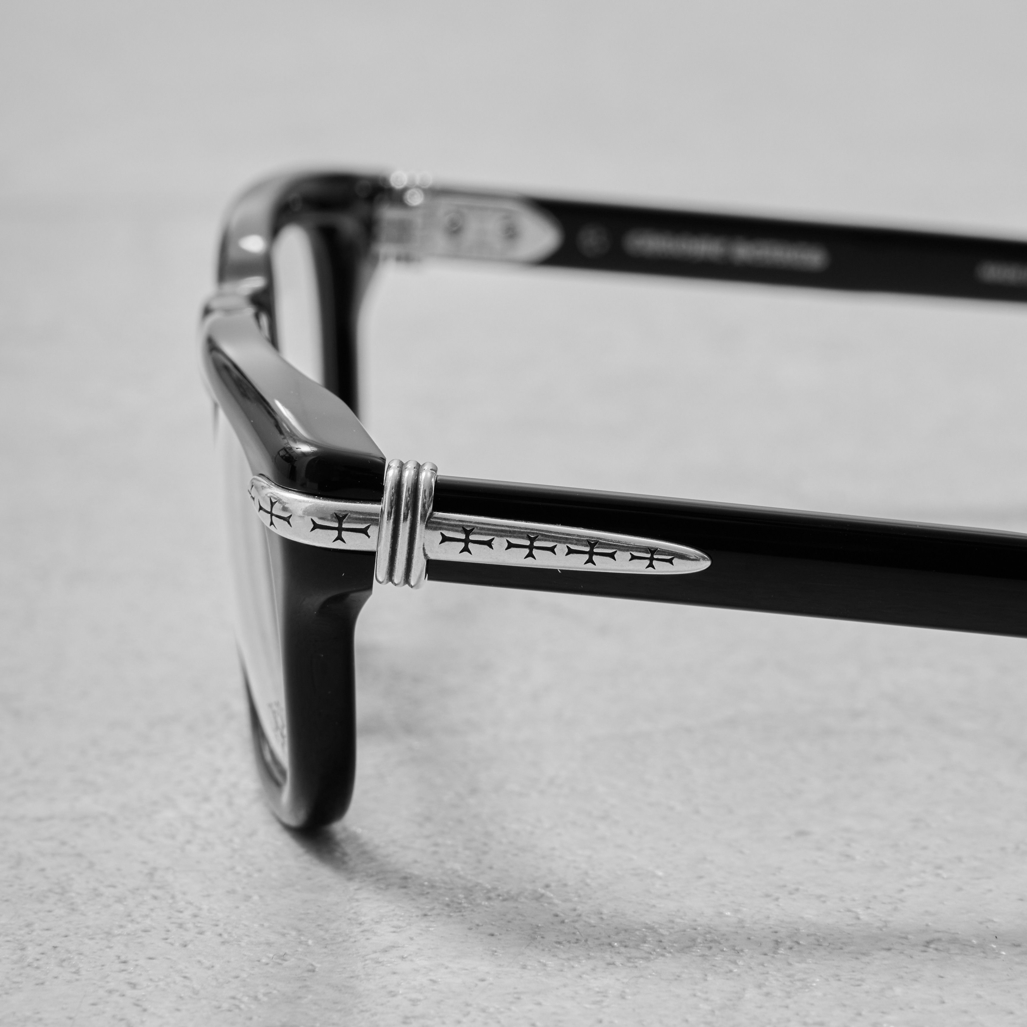 Chrome Hearts CHROME HEARTS TRYPOLEAGAIN BLACK Size ONE SIZE - 4 Thumbnail