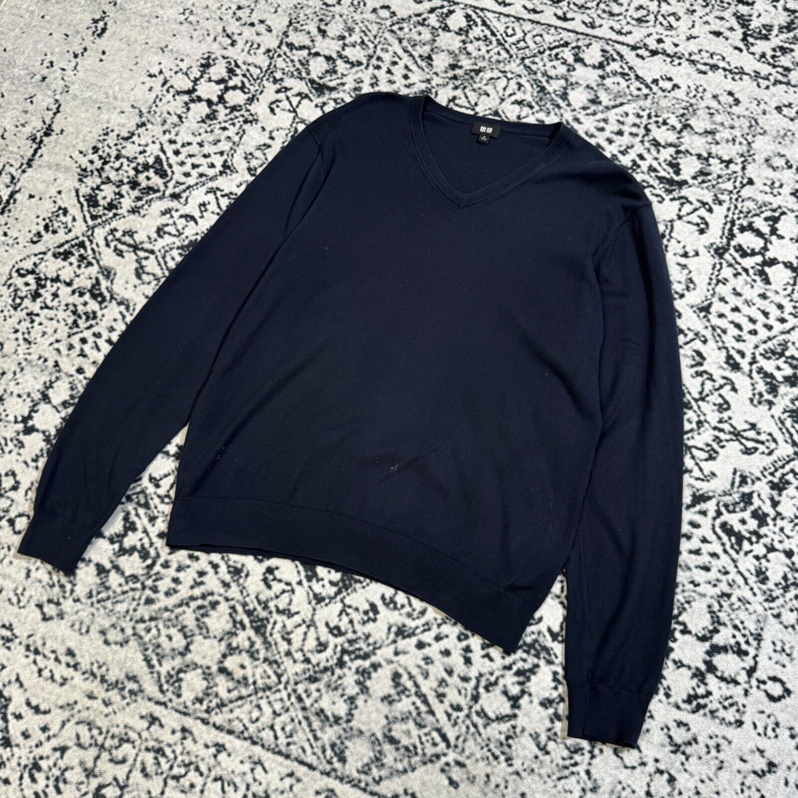 Vintage Vintage Unisex Black Cotton Crewneck Size M Regular Size US M / EU 48-50 / 2 - 2 Thumbnail