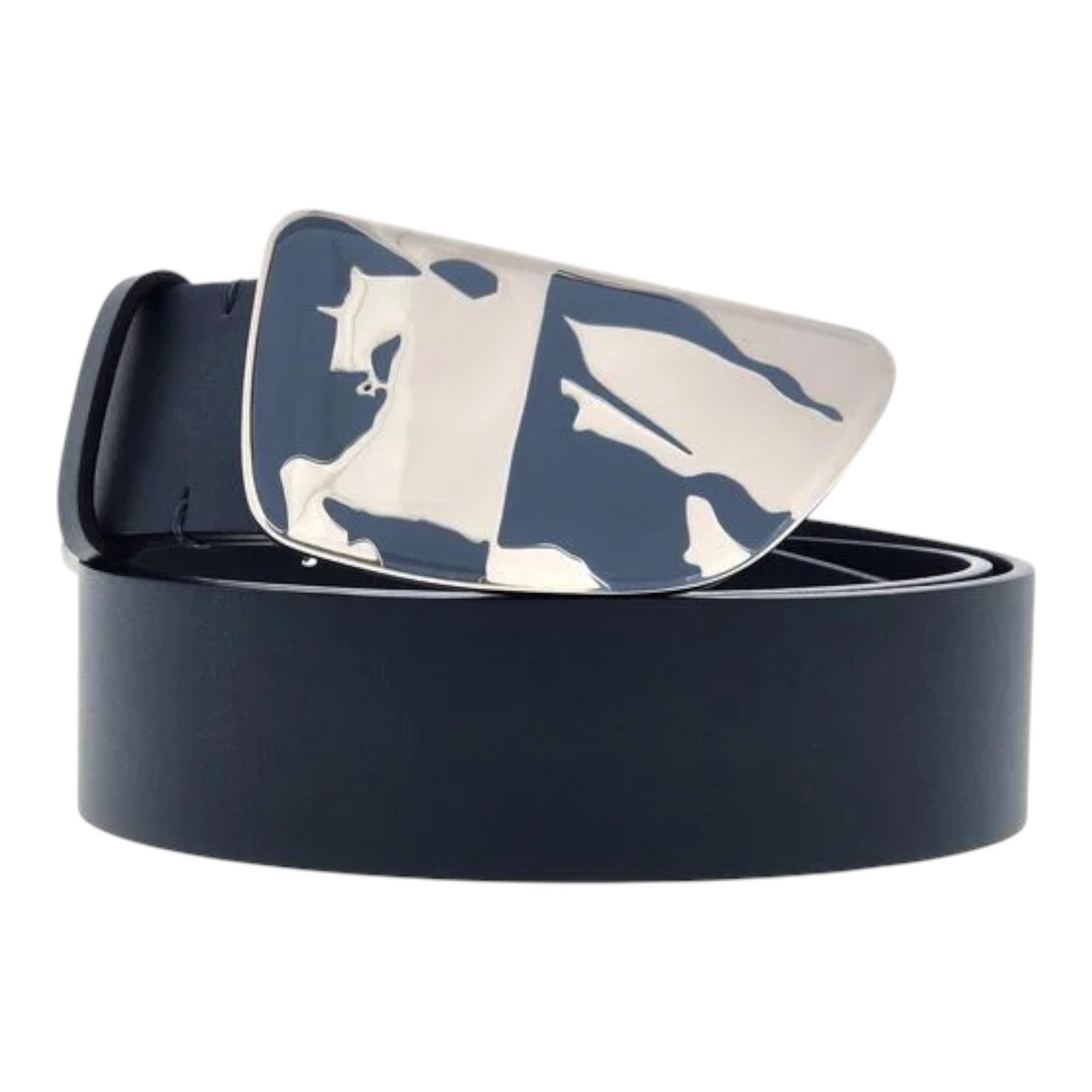 Burberry Burberry Shield Buckle Blue size 100 Size 38 - 3 Thumbnail