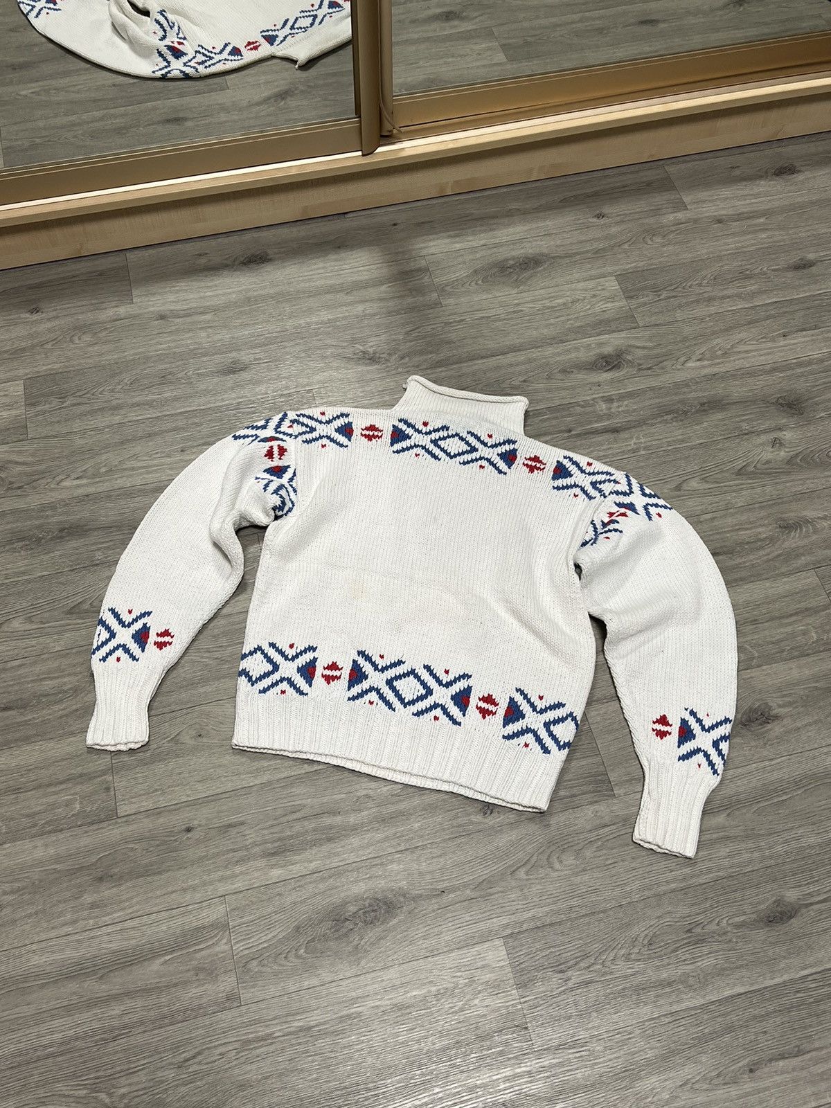 Polo Ralph Lauren × RRL Ralph Lauren × Vintage Polo Ralph Lauren knit Chunky vintage sweater Size US M / EU 48-50 / 2 - 8 Thumbnail