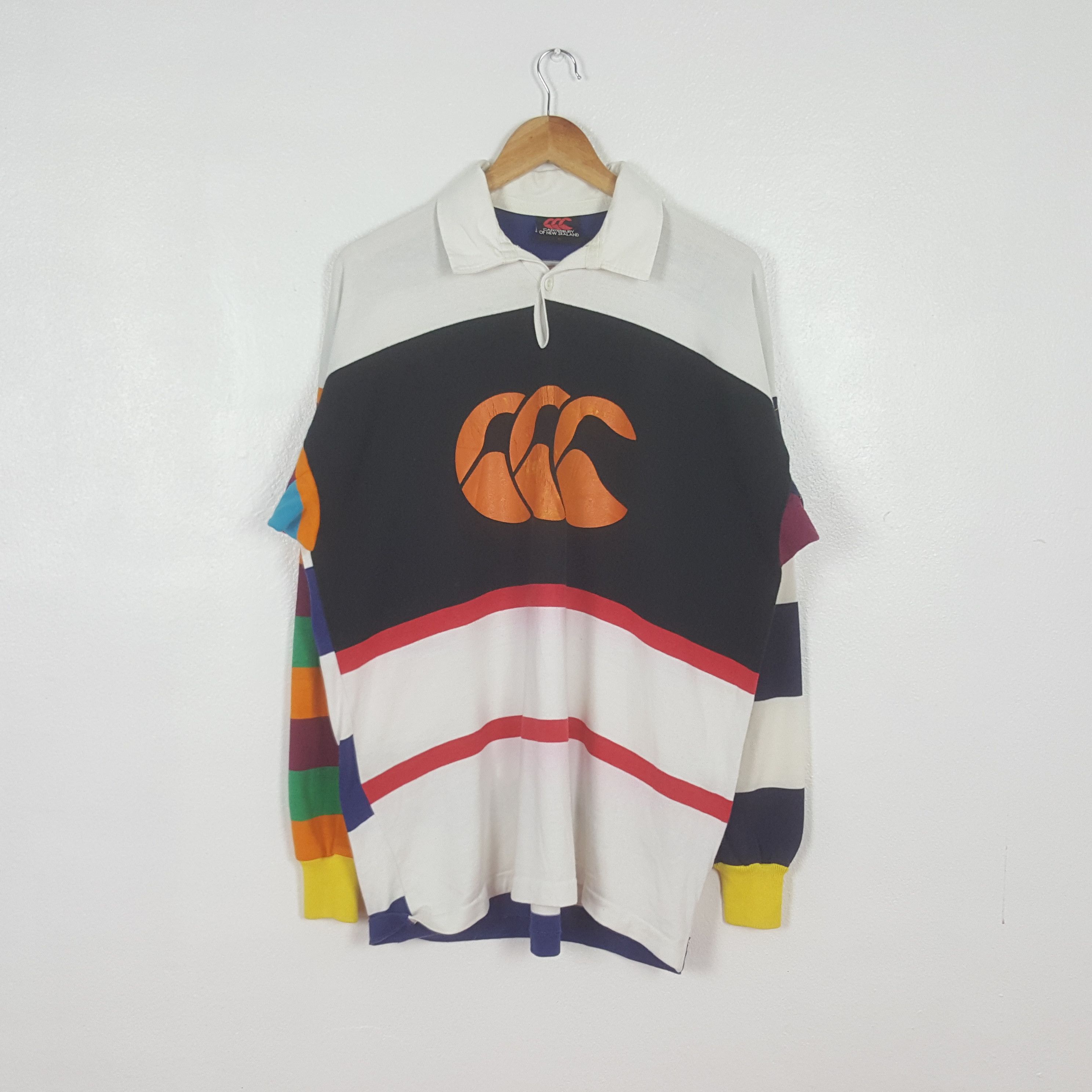 Canterbury of New Zealand Vintage Canterbury of New Zealand Rugby Polos C312N15 Size US XL / EU 56 / 4 - 1 Thumbnail
