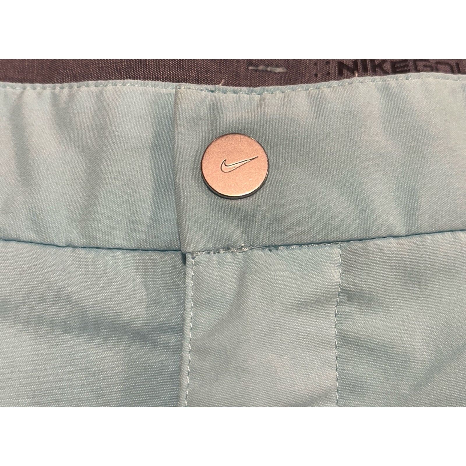 Nike Nike Golf Pants Mens Chino Pants 35 Regular Inseam 31 Dri Fit Blue Logo Casual Men Size US 35 - 3 Thumbnail
