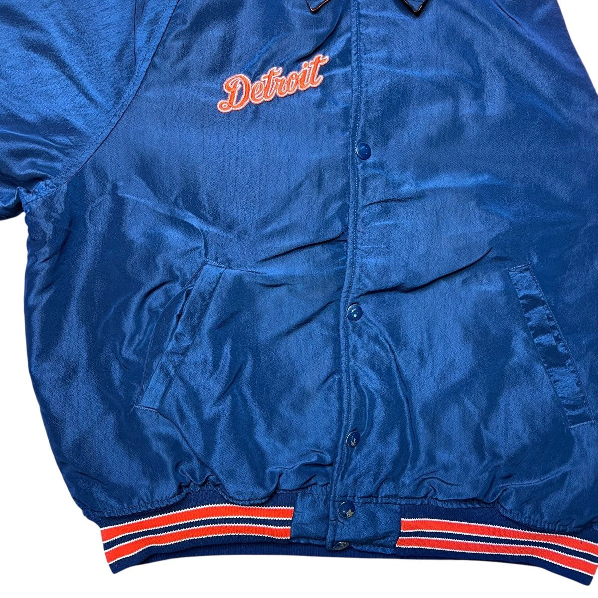 MLB × Starter × Vintage Vintage 1990s MLB Detroit Tigers Sleeve Logo Starter Jacket Size US S / EU 44-46 / 1 - 6 Thumbnail
