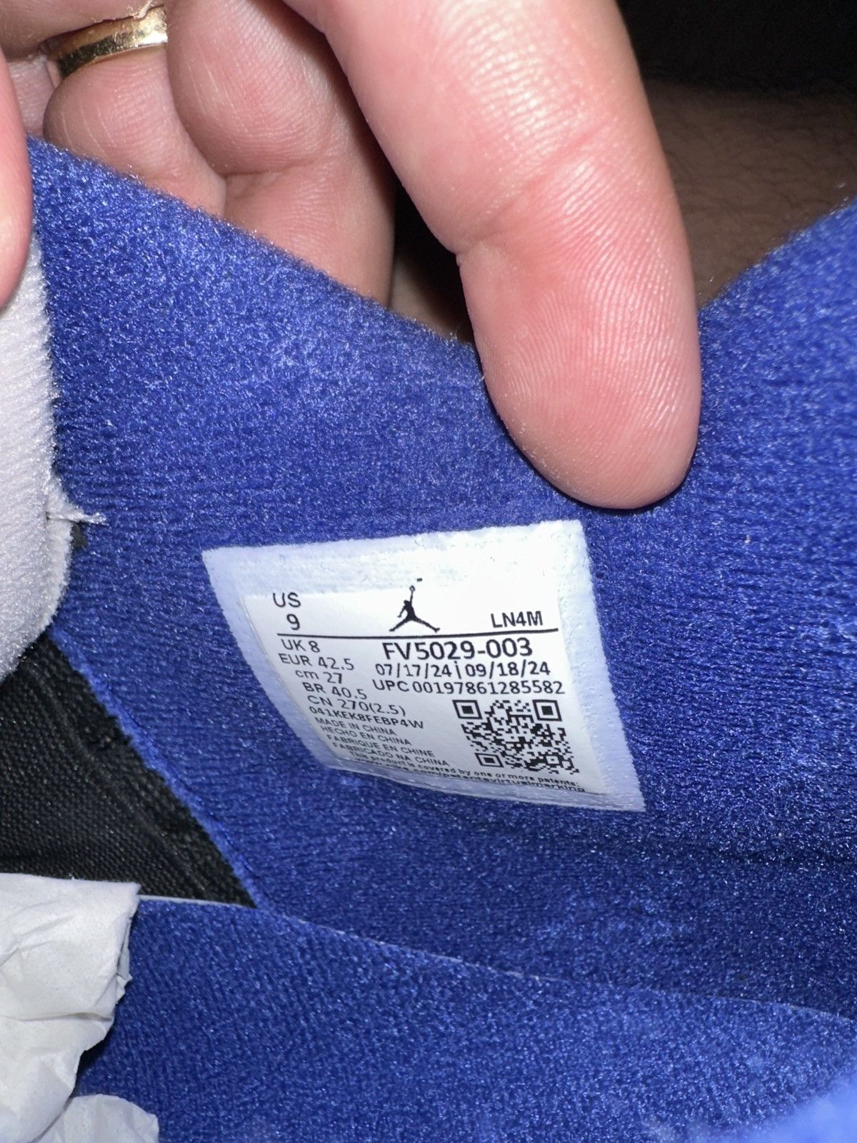 Nike Jordan rare 4 Size US 9 / EU 42 - 2 Thumbnail