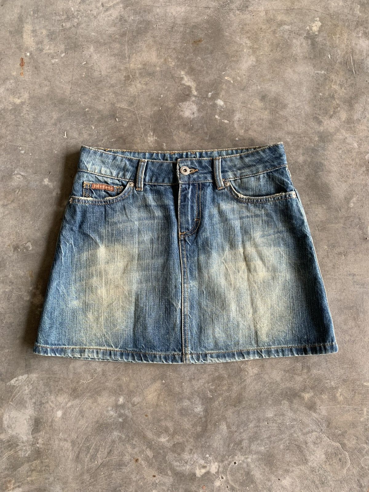 Dolce & Gabbana Dolce & Gabbana Denim Vintage Skirt Size 24" / US 00 / IT 34 - 4 Thumbnail