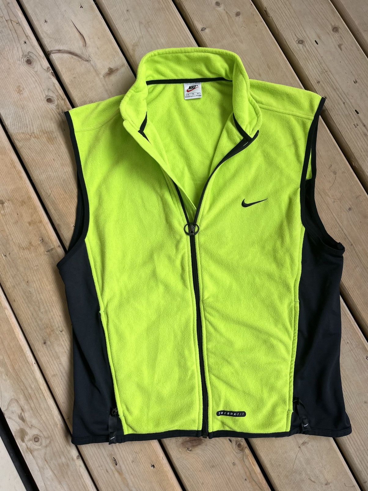 Nike 90s NIKE VINTAGE ZIP UP VEST Size US XL / EU 56 / 4 - 1 Thumbnail