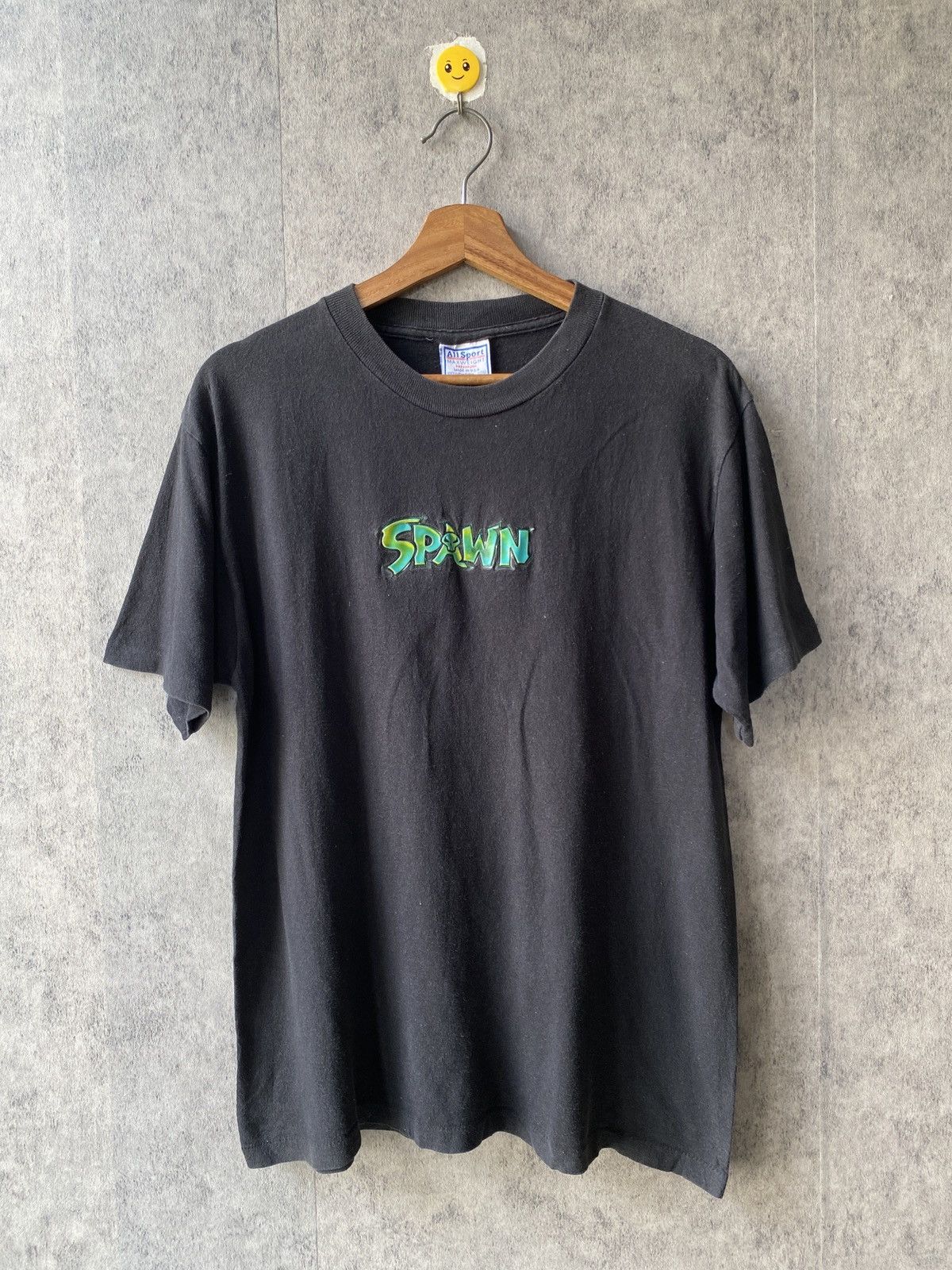 Vintage Vintage 90s Spawn Movie Centre LogoT Shirt Size US S / EU 44-46 / 1 - 1 Thumbnail
