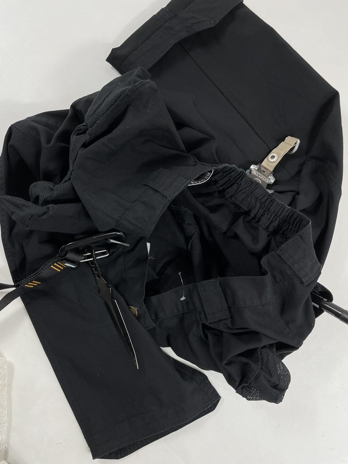 Jil Sander Men’s Multi Pocket Zip Cargo Tactical Work Pants Trousers Size US 33 - 10 Thumbnail