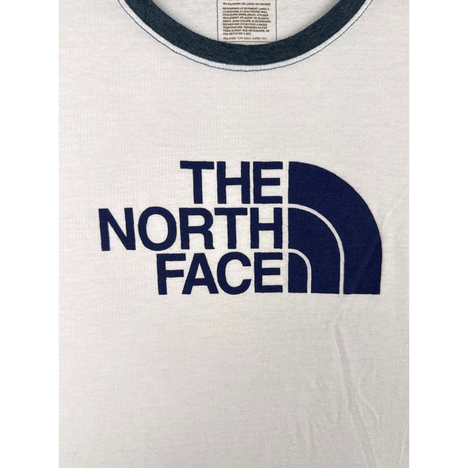 The North Face The North Face Women's T-Shirt XL Blue Short Sleeve Raglan Cotton Outdoor Casual Size XL / US 12-14 / IT 48-50 - 6 Thumbnail