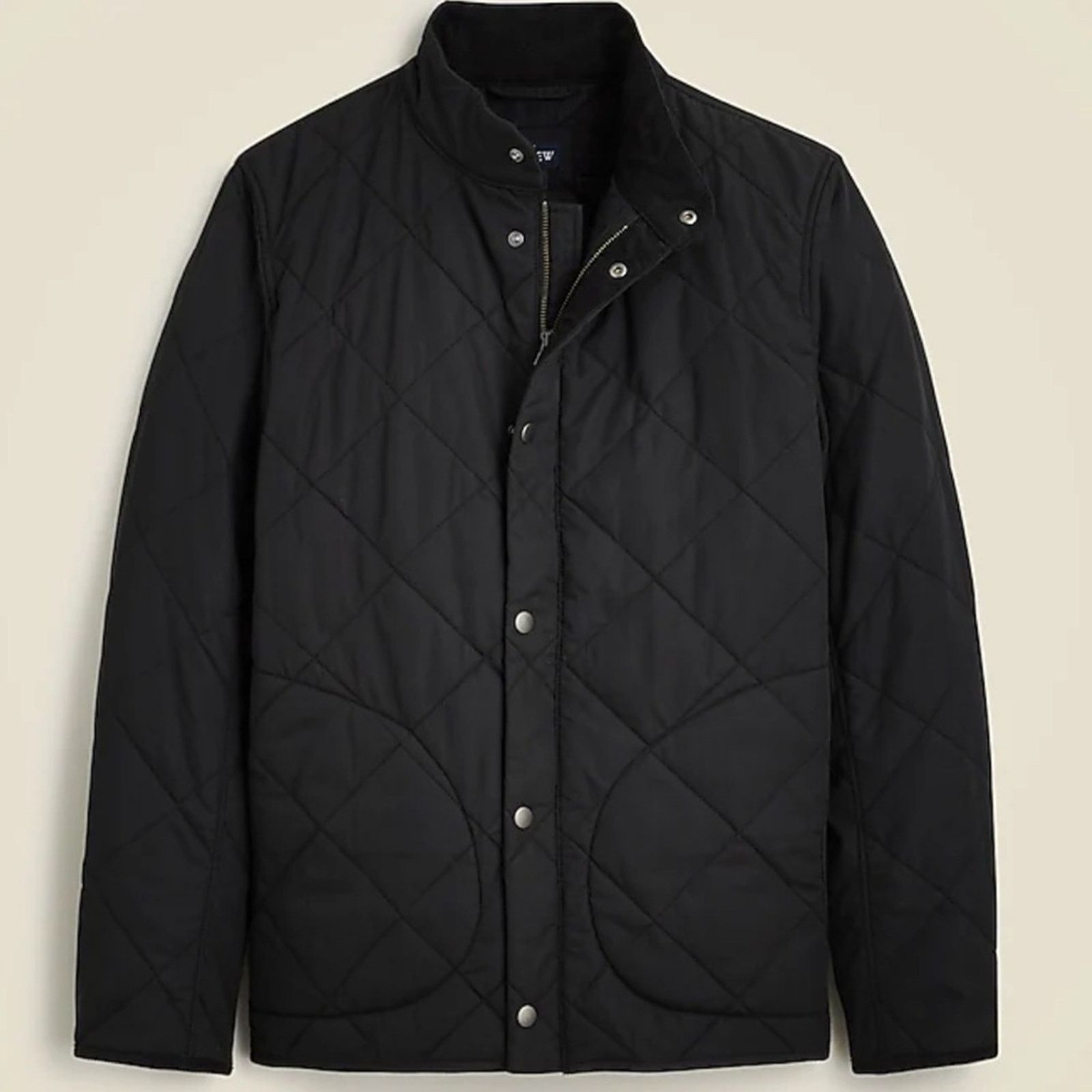 J.Crew J. Crew Sussex quilted jacket with PrimaLoft® Gray Sz Medium Size US M / EU 48-50 / 2 - 3 Thumbnail