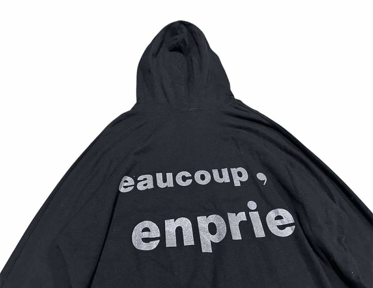 Issey Miyake 🔥Vintage Mercibeaucoup Issey Miyake Wide Hoodie Glitter Logo Size US XXL / EU 58 / 5 - 4 Thumbnail