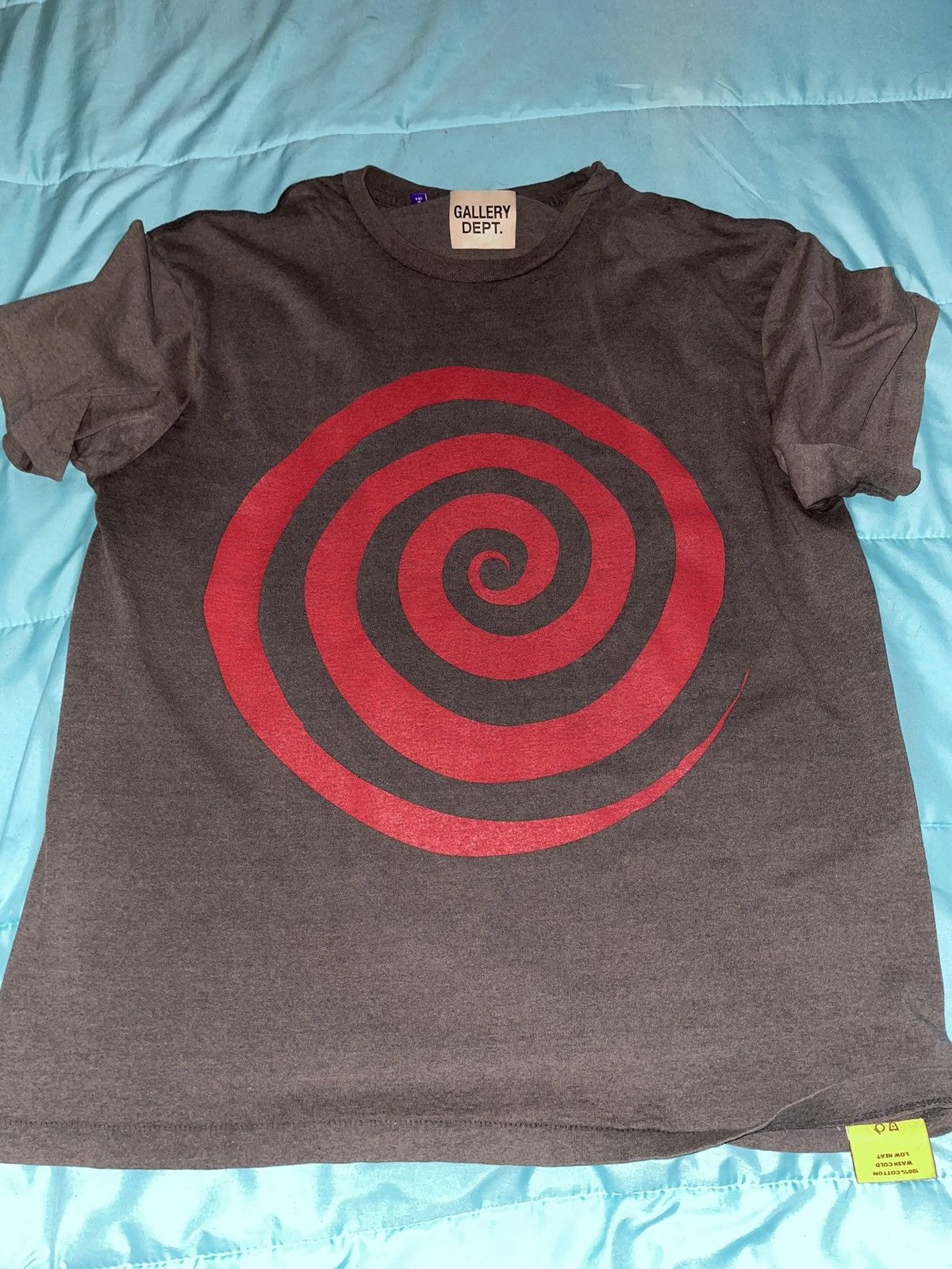 image of Gallery Dept Lost Graphic “Black” in Grey, Men's (Size Medium)