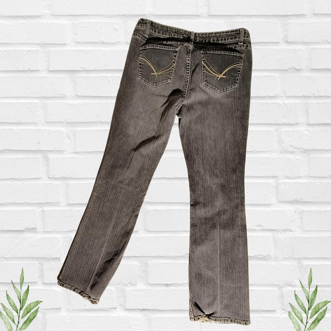 Designer Nobo No Boundaries Women's Black Bootcut Jeans Size 13 Size 32" / US 10 / IT 46 - 3 Thumbnail