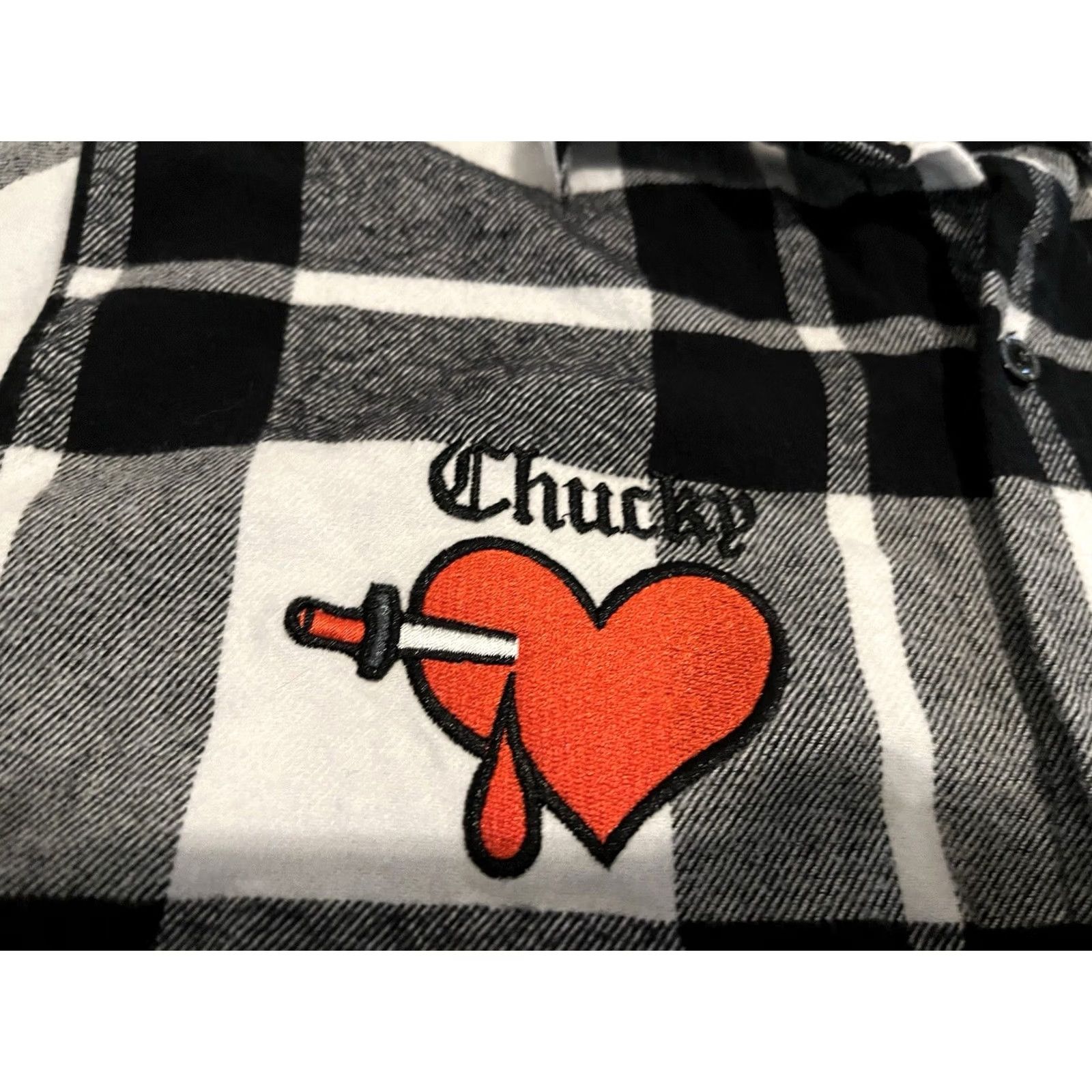 Vintage Cakeworthy Chucky Plaid Flannel Shirt Button-Up Size US M / EU 48-50 / 2 - 5 Thumbnail