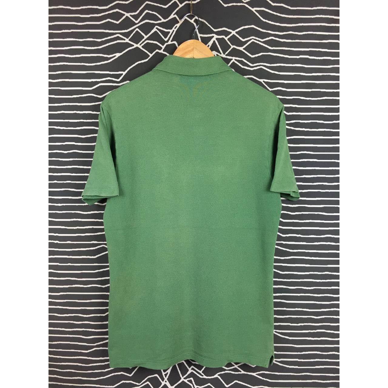 Burberry × Vintage Vtg Burberrys Embroidered Logo Made In England Polo Tee Size US M / EU 48-50 / 2 - 6 Thumbnail