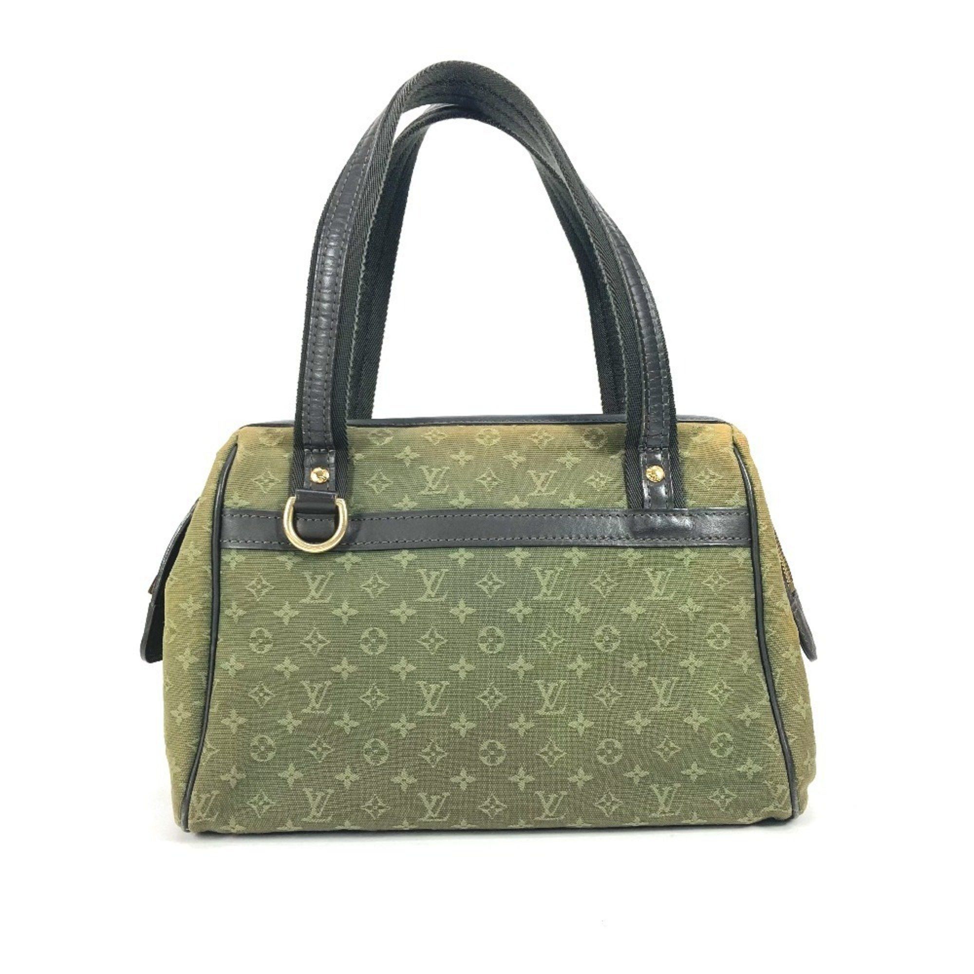 Louis Vuitton M92415 Monogram Mini Josephine Pm Bag Shoulder Boston Handbag Canvas Women's Khaki in Beige