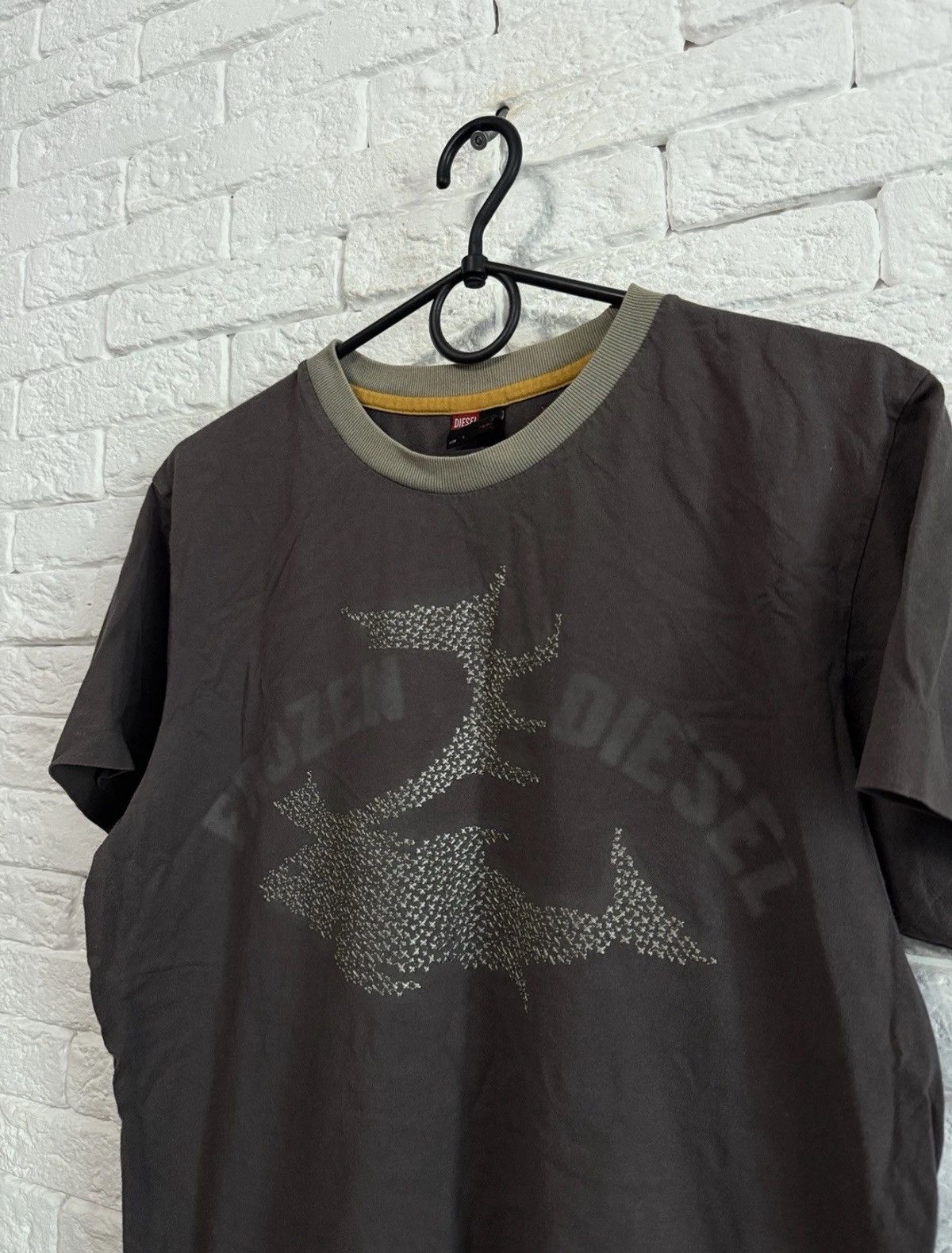 Diesel Vintage Y2K T-shirt Diesel Huge Logo Tee Sz L Size US L / EU 52-54 / 3 - 1 Thumbnail