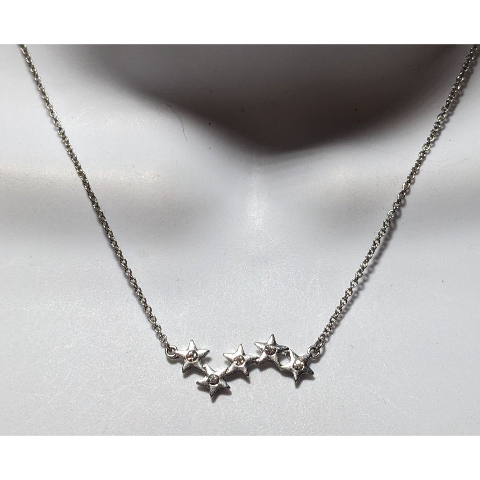 Other Minimalist Silver Sparkling Star Necklace Size ONE SIZE - 5 Thumbnail