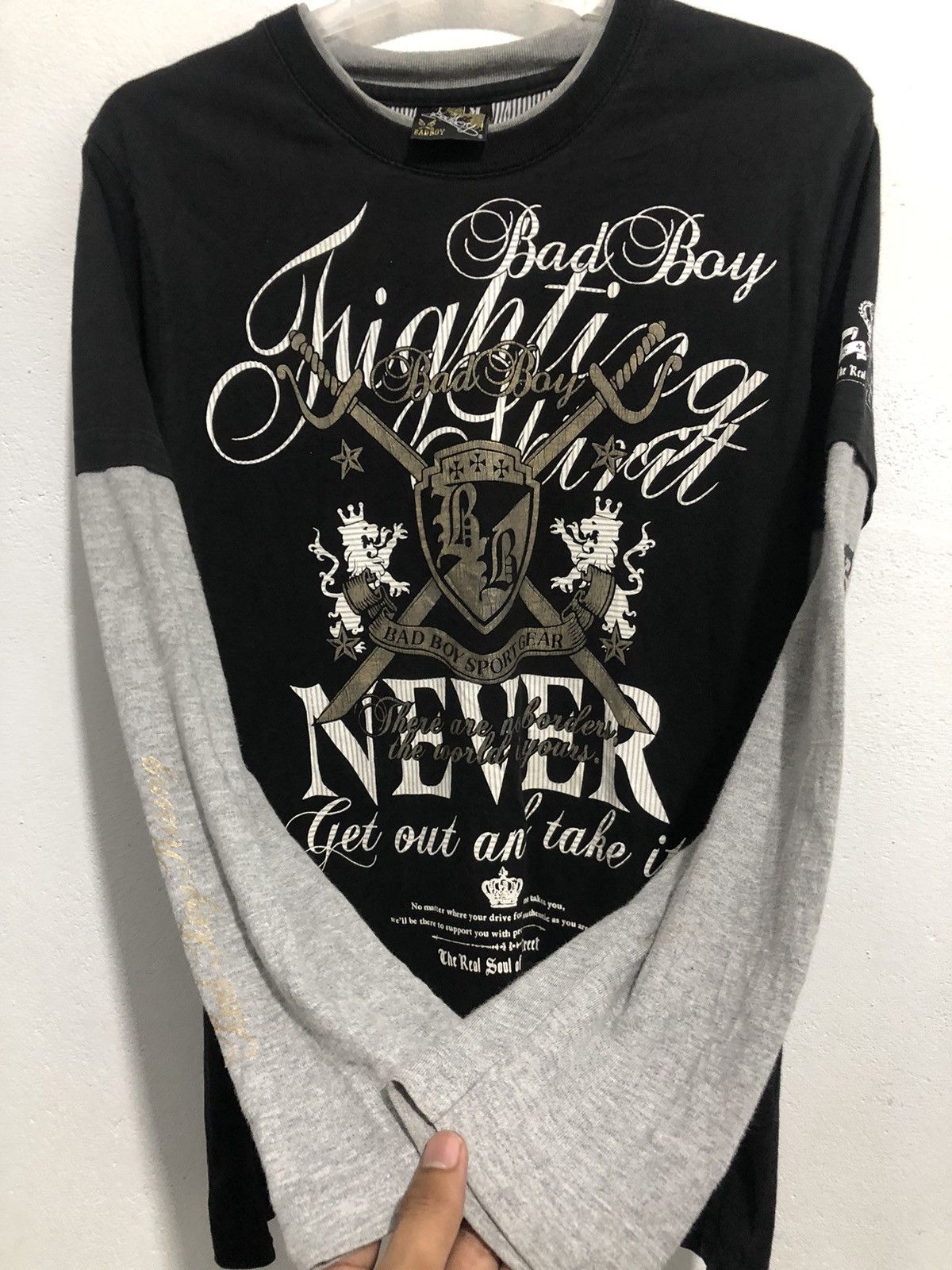 Hysteric Glamour Japanese Poem Gothic Double Layer Ifsixwasnine Style Size US M / EU 48-50 / 2 - 5 Thumbnail