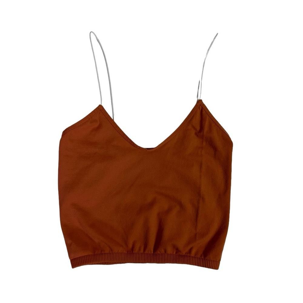 Free People Free People l Skinny Strap Brami Mocha XS/S Size S / US 4 / IT 40 - 2 Thumbnail