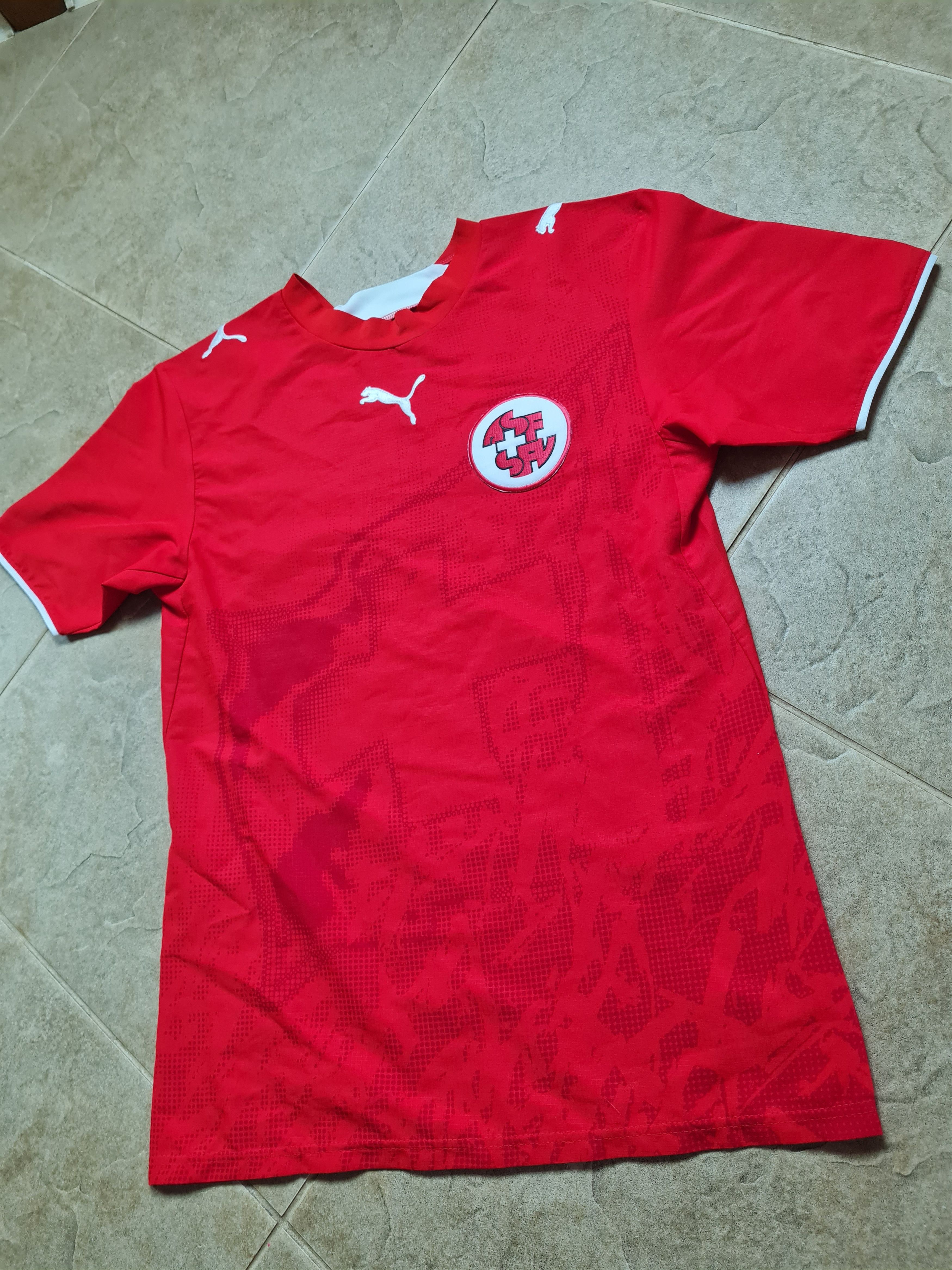 Puma Vintage Jersey Switzerland Puma 2006/2008 Football Shirt Size US XS / EU 42 / 0 - 3 Thumbnail