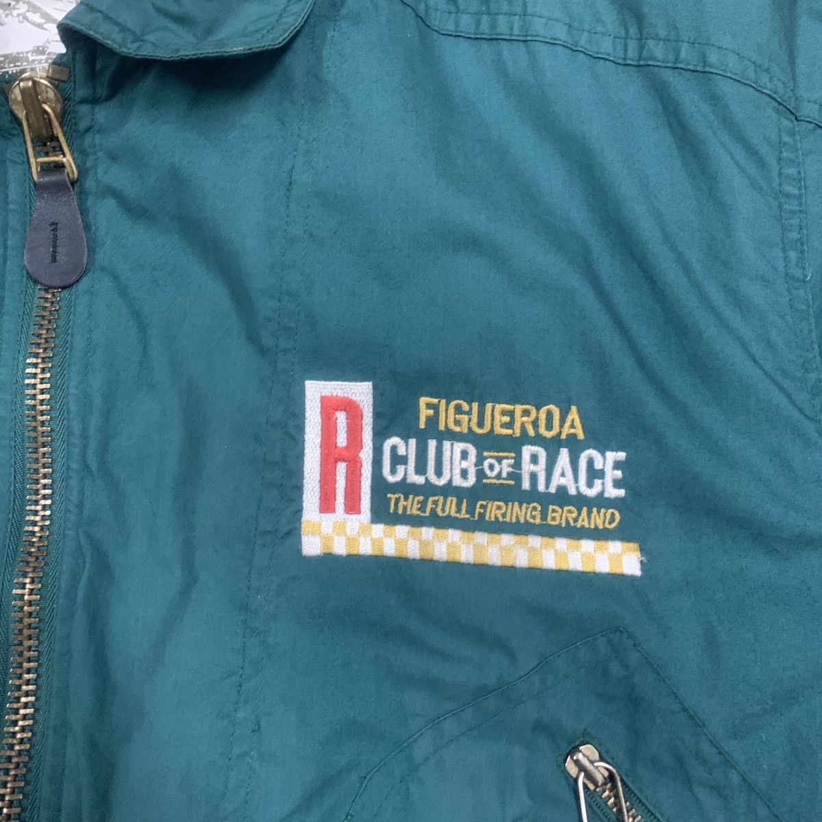 Vintage Vtg Figueroa Club of Race Bomber Jacket Size US M / EU 48-50 / 2 - 8 Thumbnail