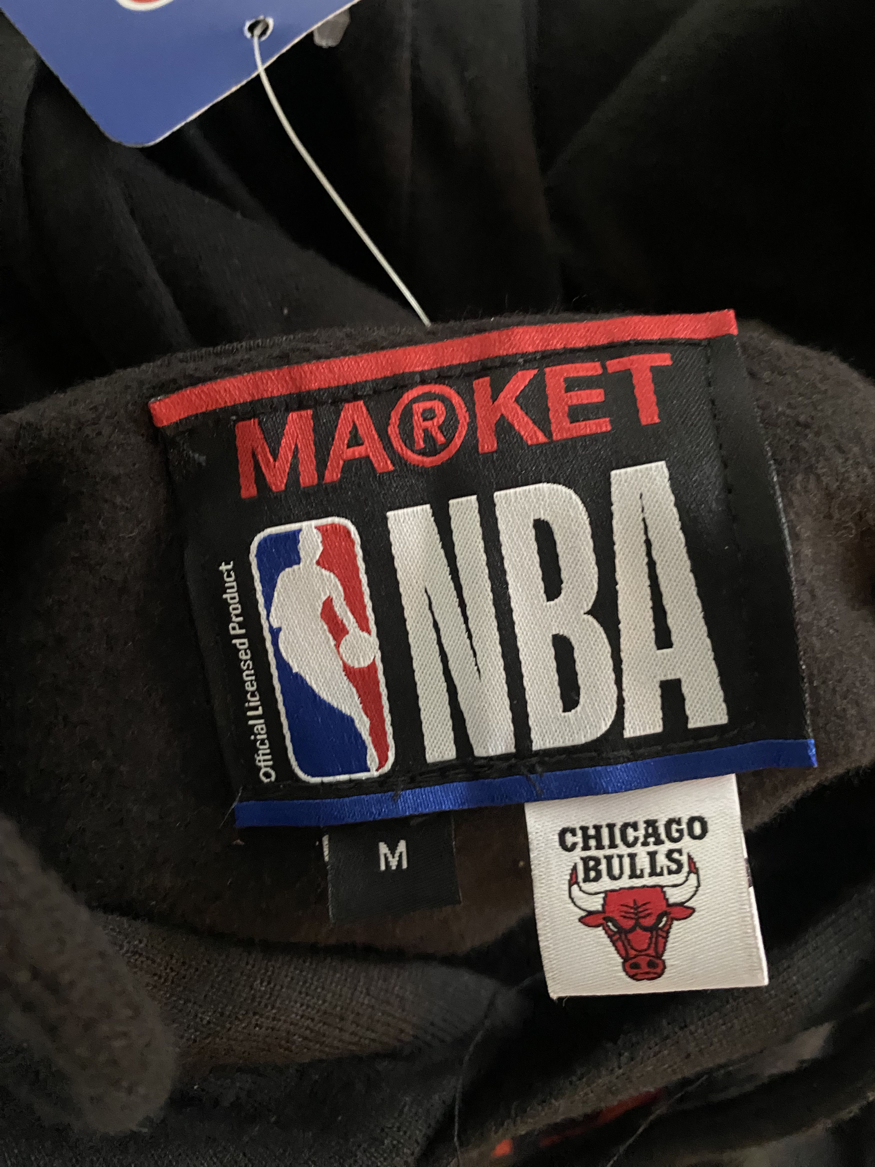 Market × NBA CHINATOWN MARKET CHICAGO BULLS HOODIE Size US M / EU 48-50 / 2 - 5 Thumbnail