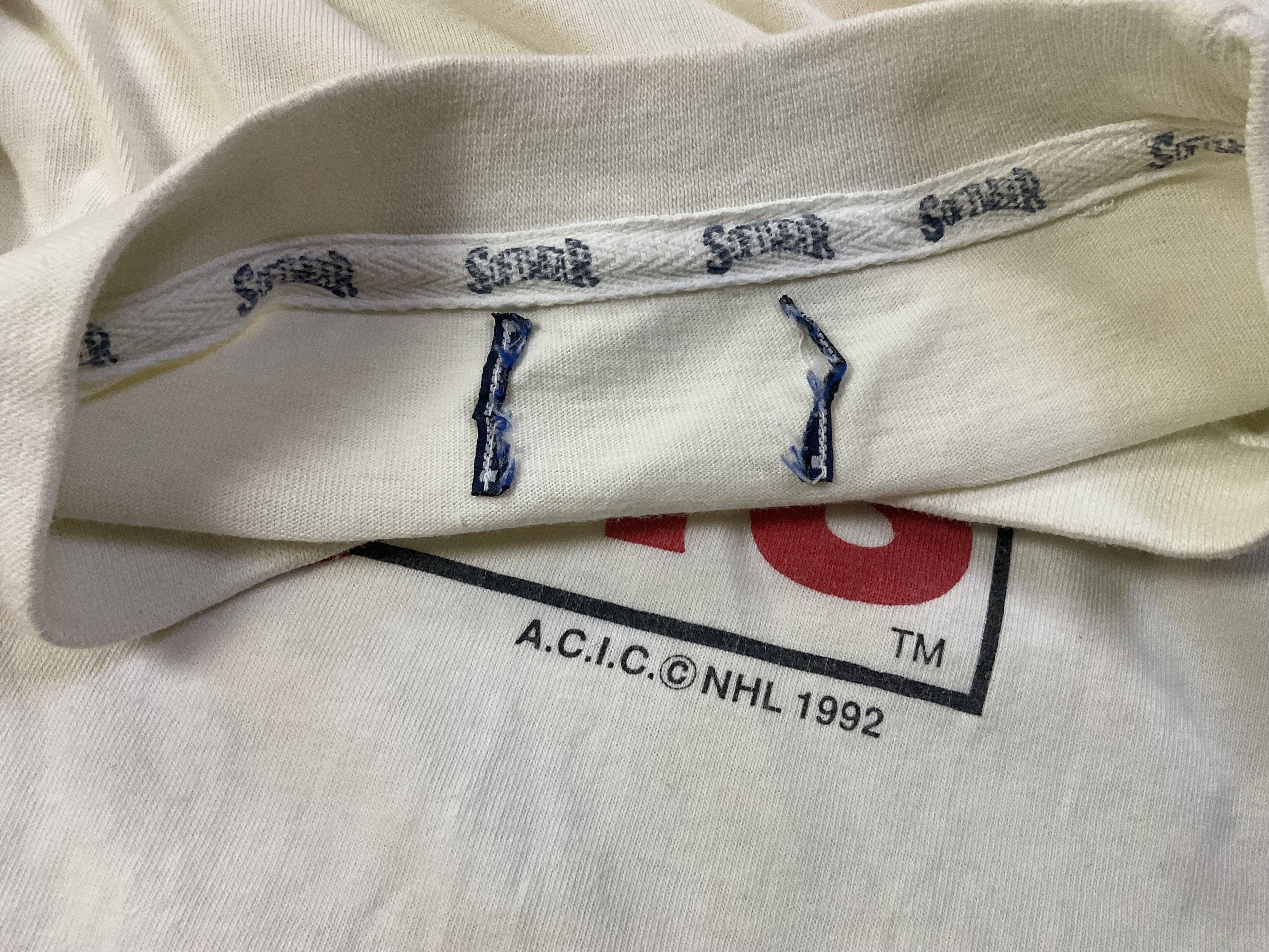 NHL Vintage 1992 NHL Ottawa Senators Wales Conference T-Shirt Size US L / EU 52-54 / 3 - 6 Thumbnail