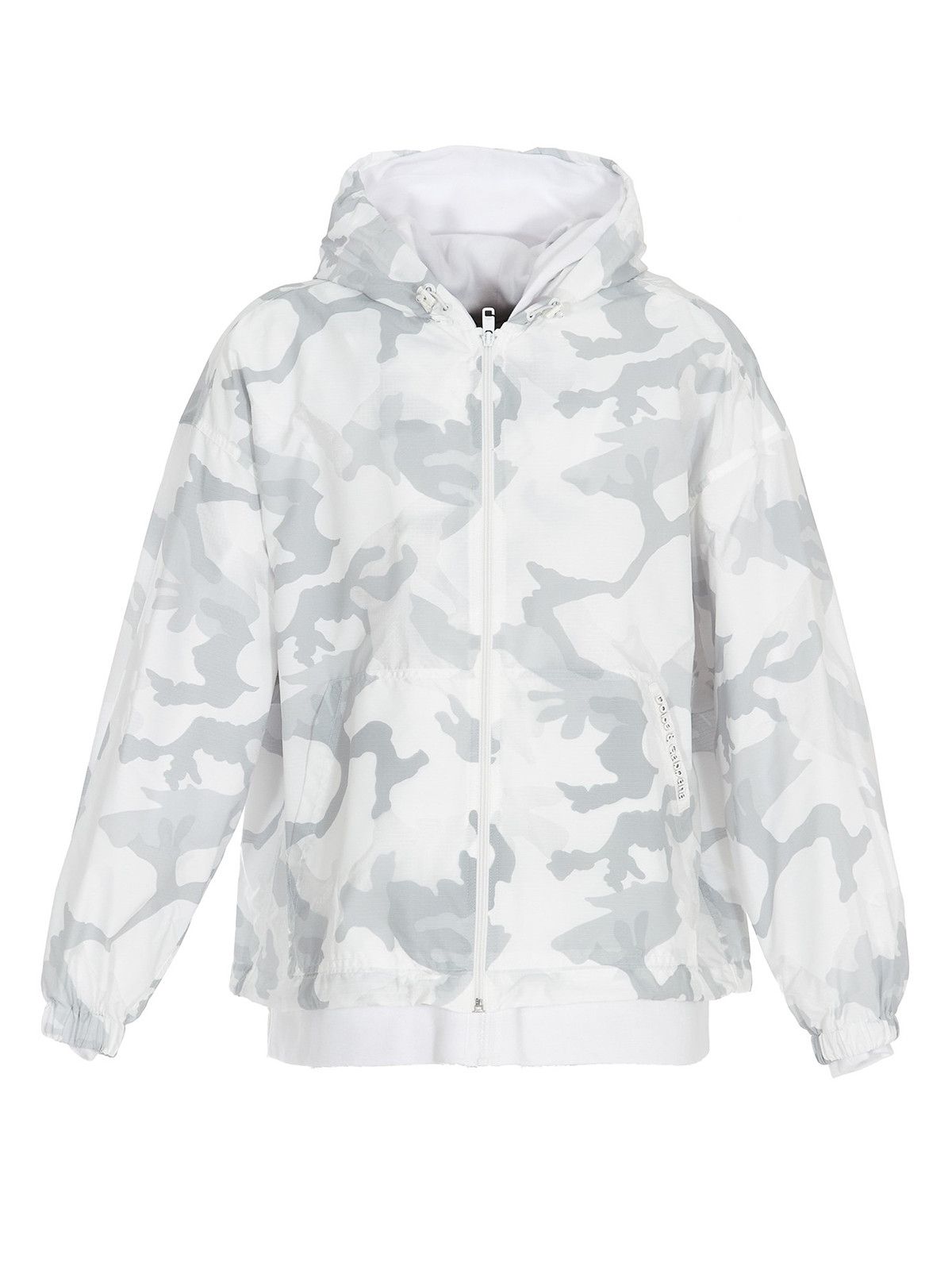 Dolce & Gabbana o1y0125 Logo Hooded Bomber Jacket in White/Light Grey Size US L / EU 52-54 / 3 - 1 Thumbnail
