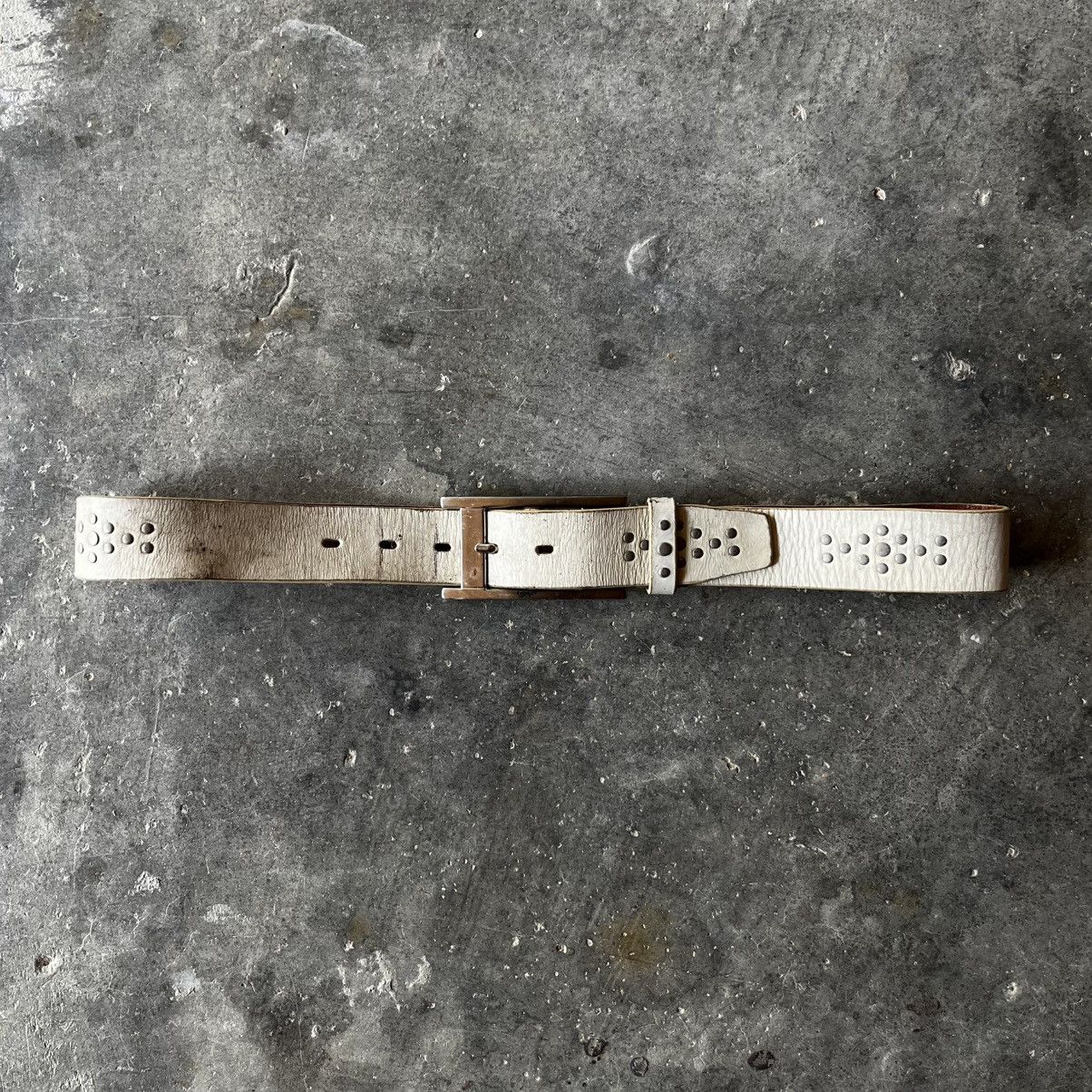 Kapital SRIXON STUDDED LEATHER BELT Size 30 - 1 Thumbnail