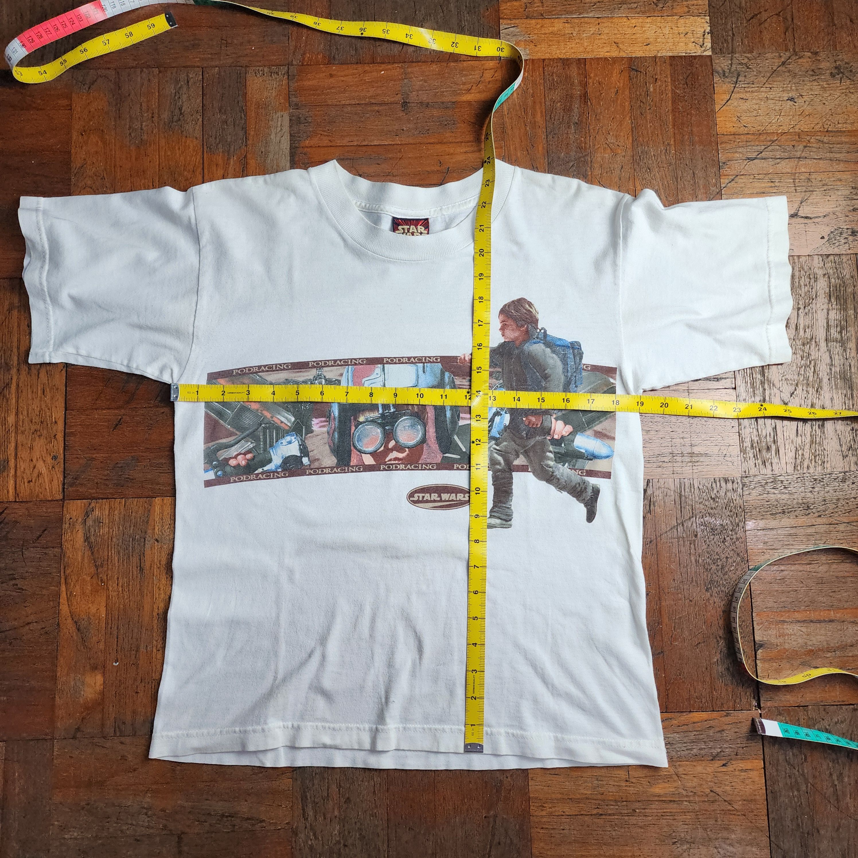 Star Wars × Vintage Vintage Star Wars Anakin Skywalker PodRacing Shirt Tee Size US S / EU 44-46 / 1 - 8 Thumbnail