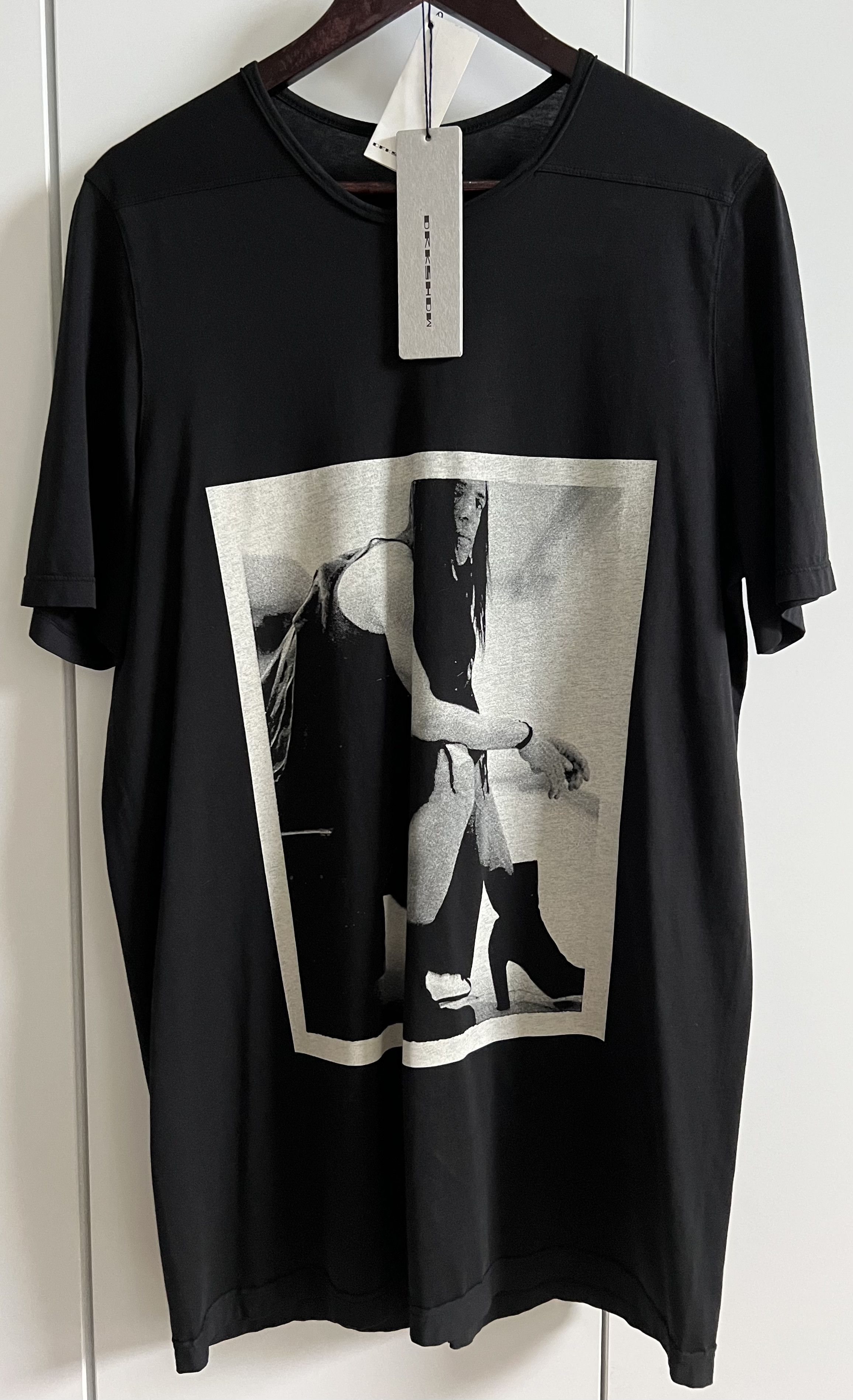Rick Owens Drkshdw Rick Owens Drkshdw Self-portrait Print T-shirt | Grailed