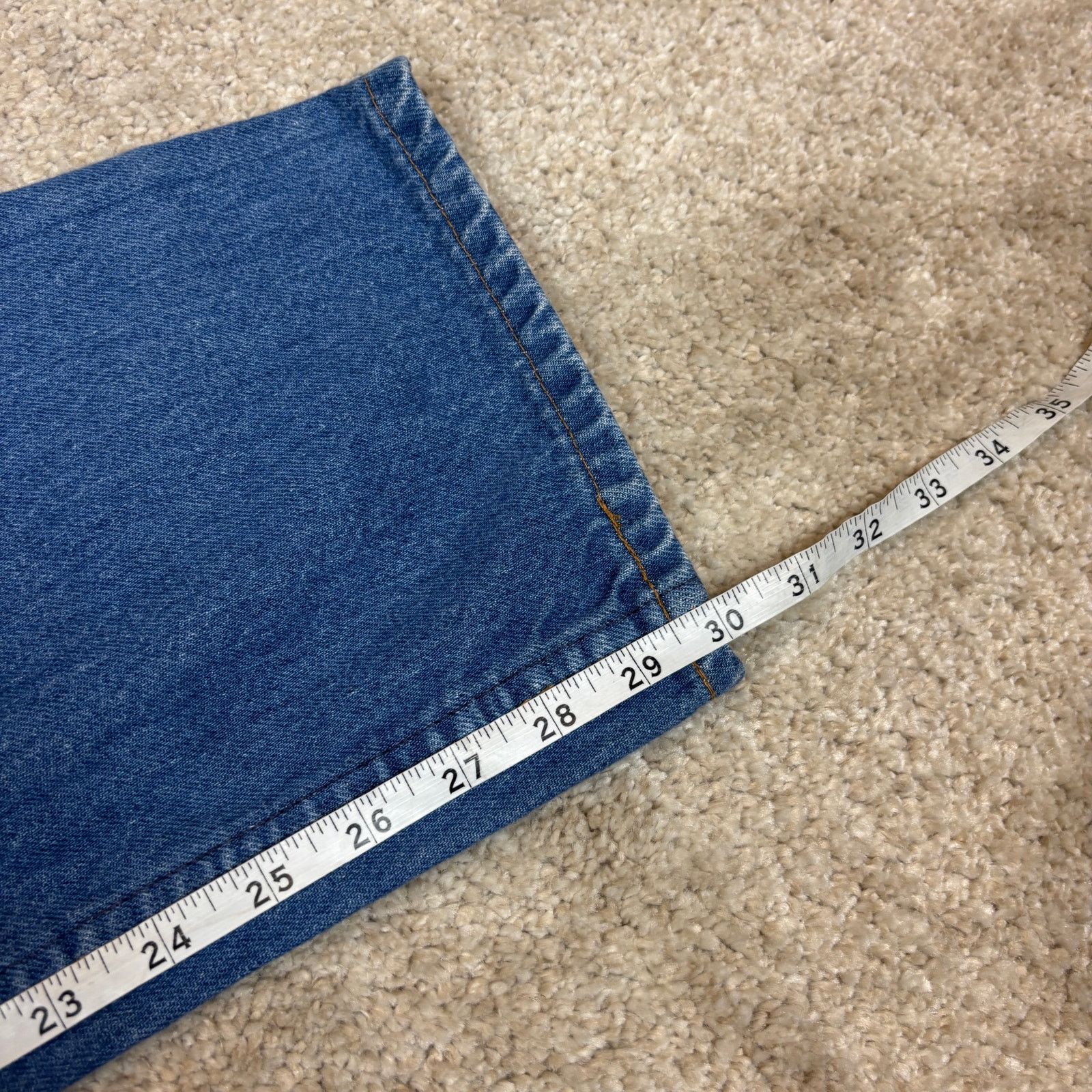 Levi's Vintage 90s Levi's 505 Orange Tab Jeans Men's 38x30 (36x30) Size US 38 / EU 54 - 8 Thumbnail