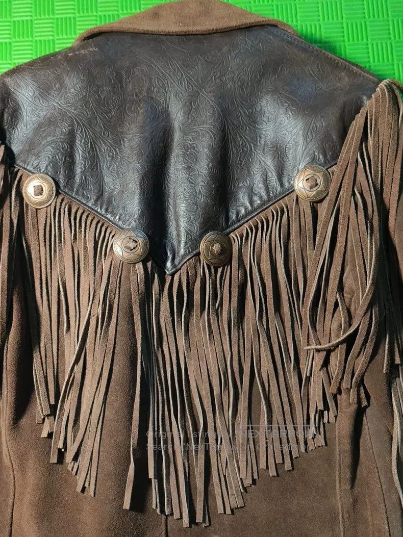 Schott Schott NYC western style tassel leather jacket Size US S / EU 44-46 / 1 - 8 Thumbnail
