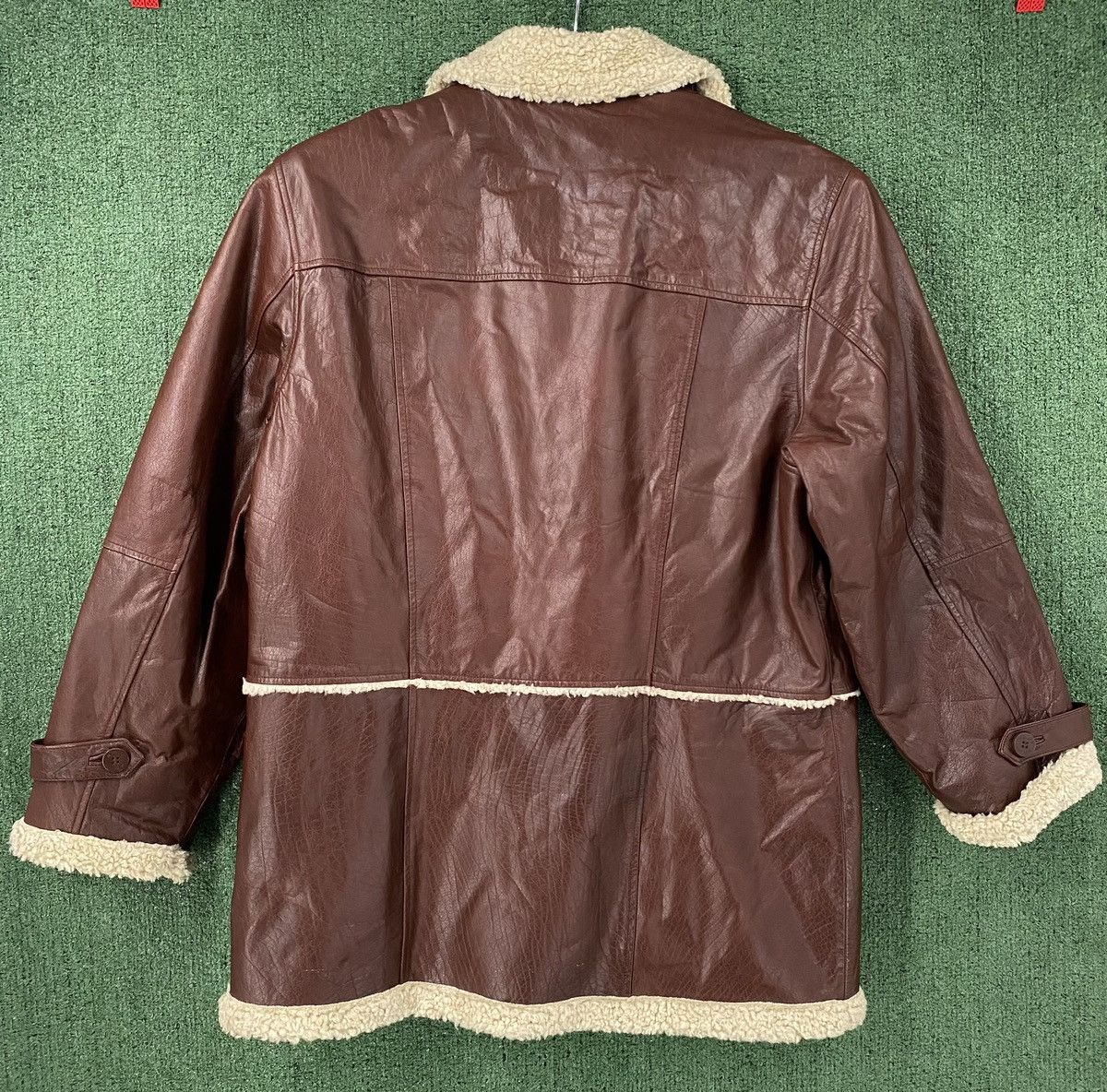 Wilsons Leather VTG Y2K Wilsons Leather Leather Sherpa Lined Jacket Large Size US L / EU 52-54 / 3 - 7 Thumbnail
