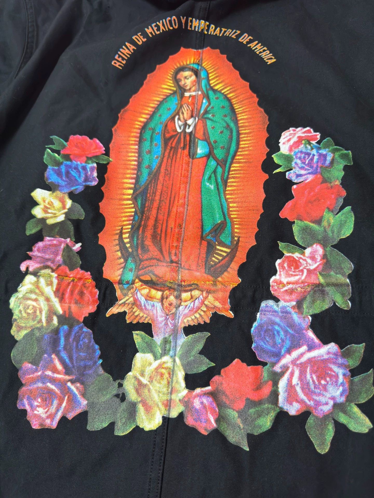 Wacko Maria Wacko Maria 19aw Virgin Mary Floral Coat Black L Size US L / EU 52-54 / 3 - 6 Thumbnail