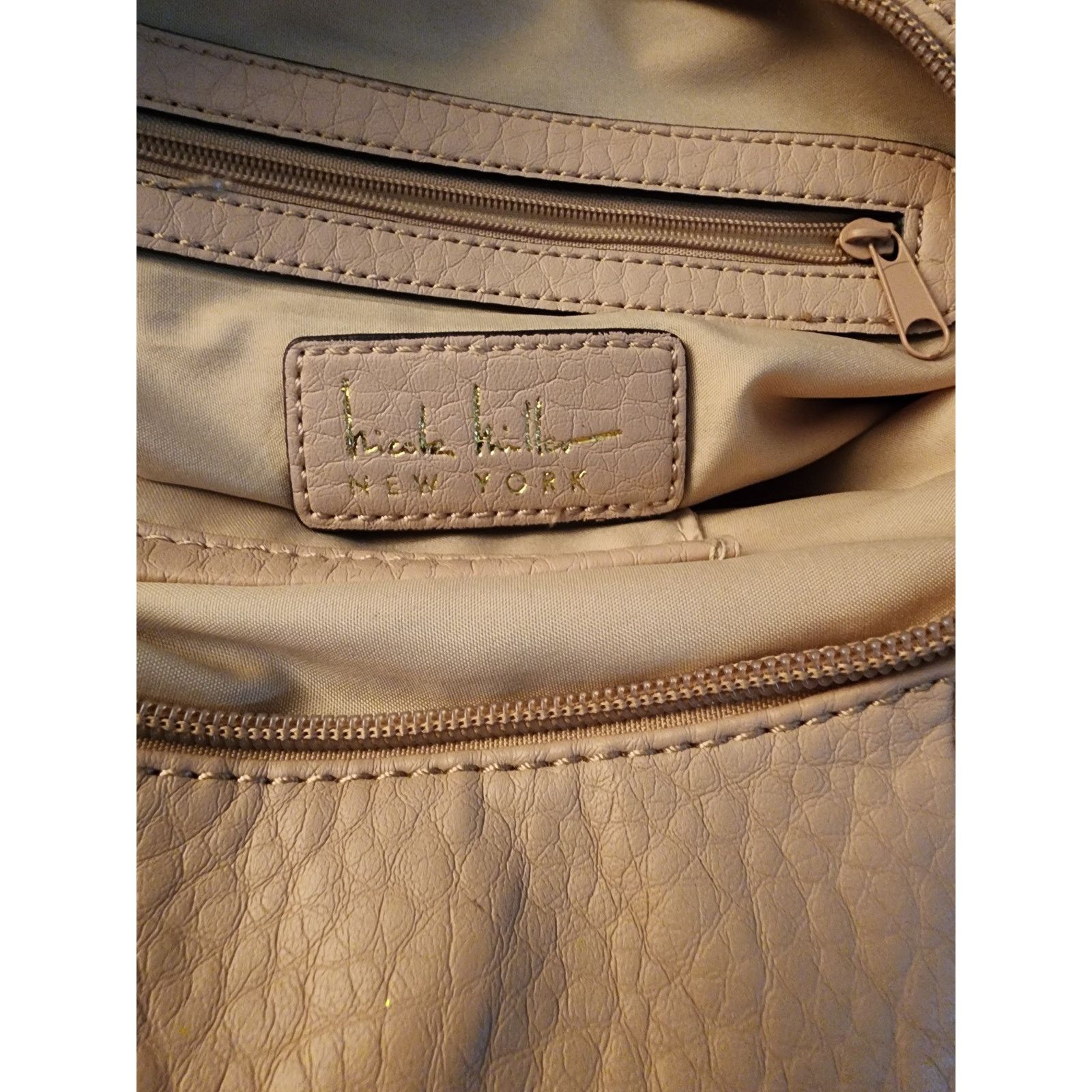 Nicole Miller Nicole Miller faux leather dusty pink satchel Size ONE SIZE - 6 Thumbnail