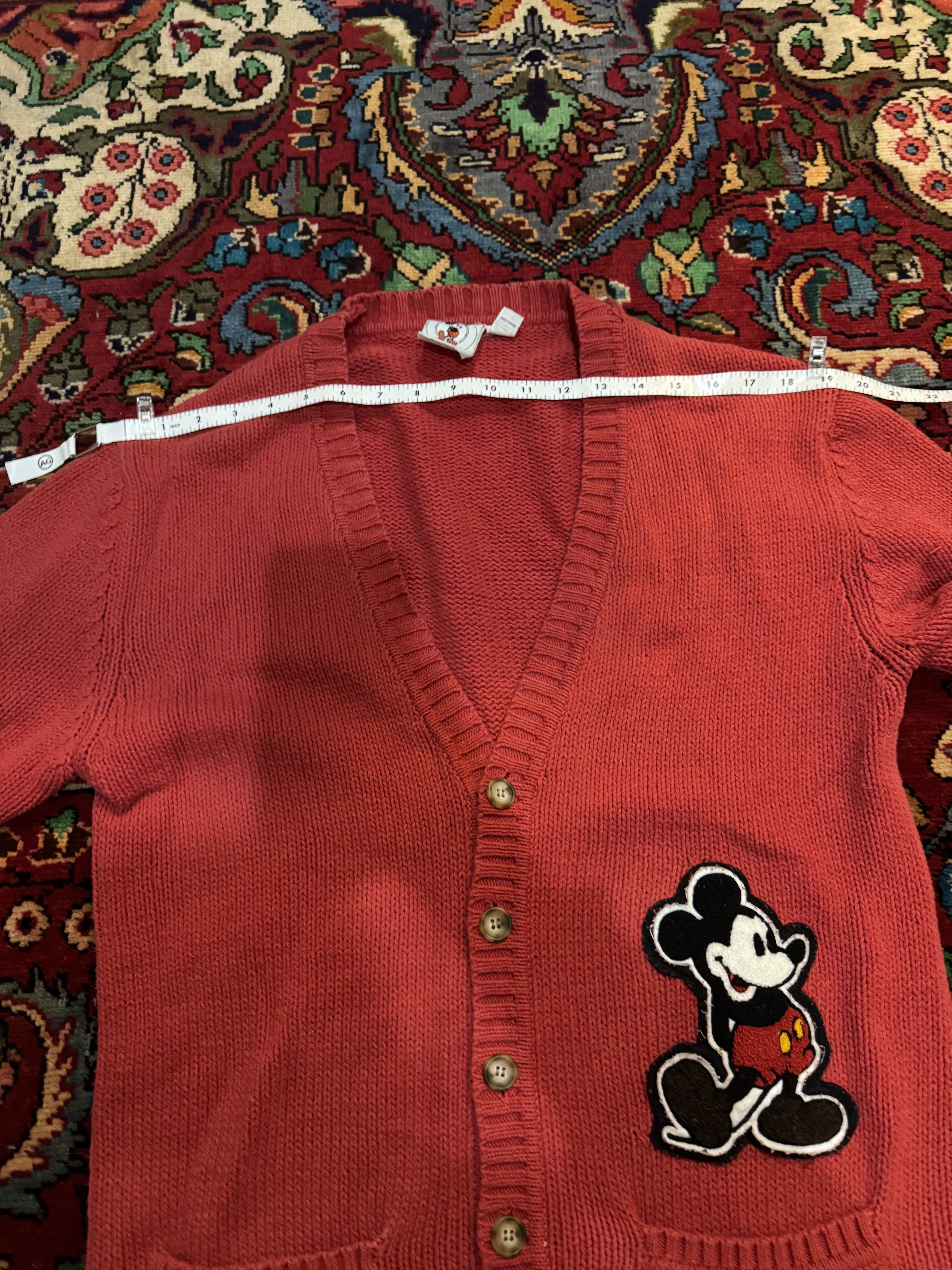 Other Red Mickey Mouse Cardigan Size US M / EU 48-50 / 2 - 5 Thumbnail