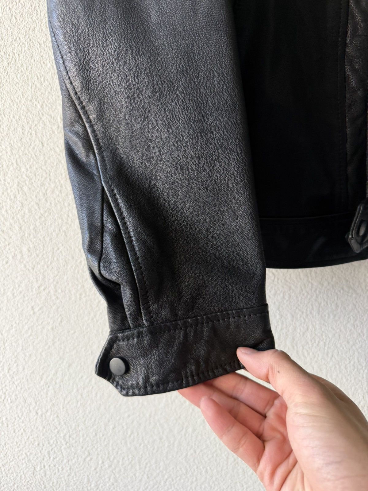 Allsaints $650 Lark Leather Jacket S Size US M / EU 48-50 / 2 - 4 Thumbnail