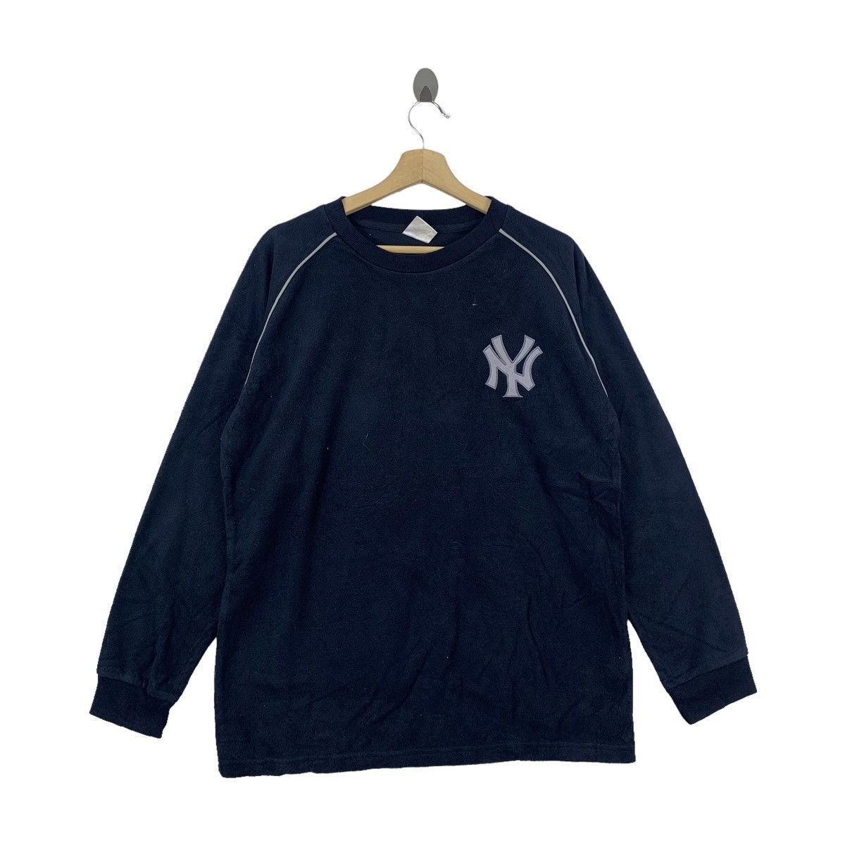MLB × New York Yankees New York YANKEES MLB Baseball Team Fleece Long Sleeve Size US L / EU 52-54 / 3 - 1 Thumbnail