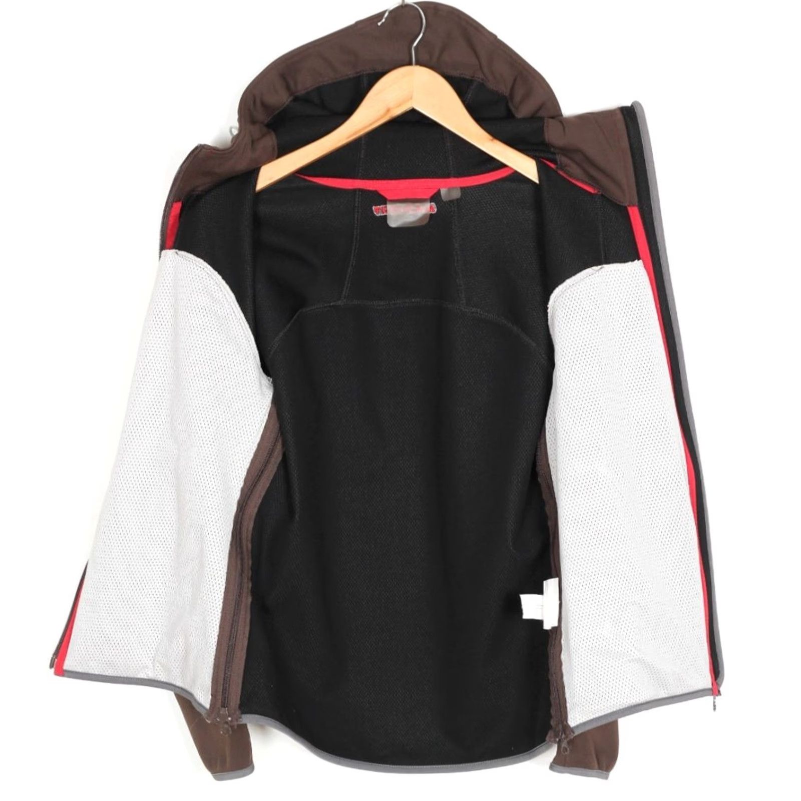 Mammut MAMMUT Ultimate Hooded Soft Shell Jacket Women M Brown Logo All Seasons Zip Pockets Casual Travel Matte/Vintage No Size M / US 6-8 / IT 42-44 - 4 Thumbnail