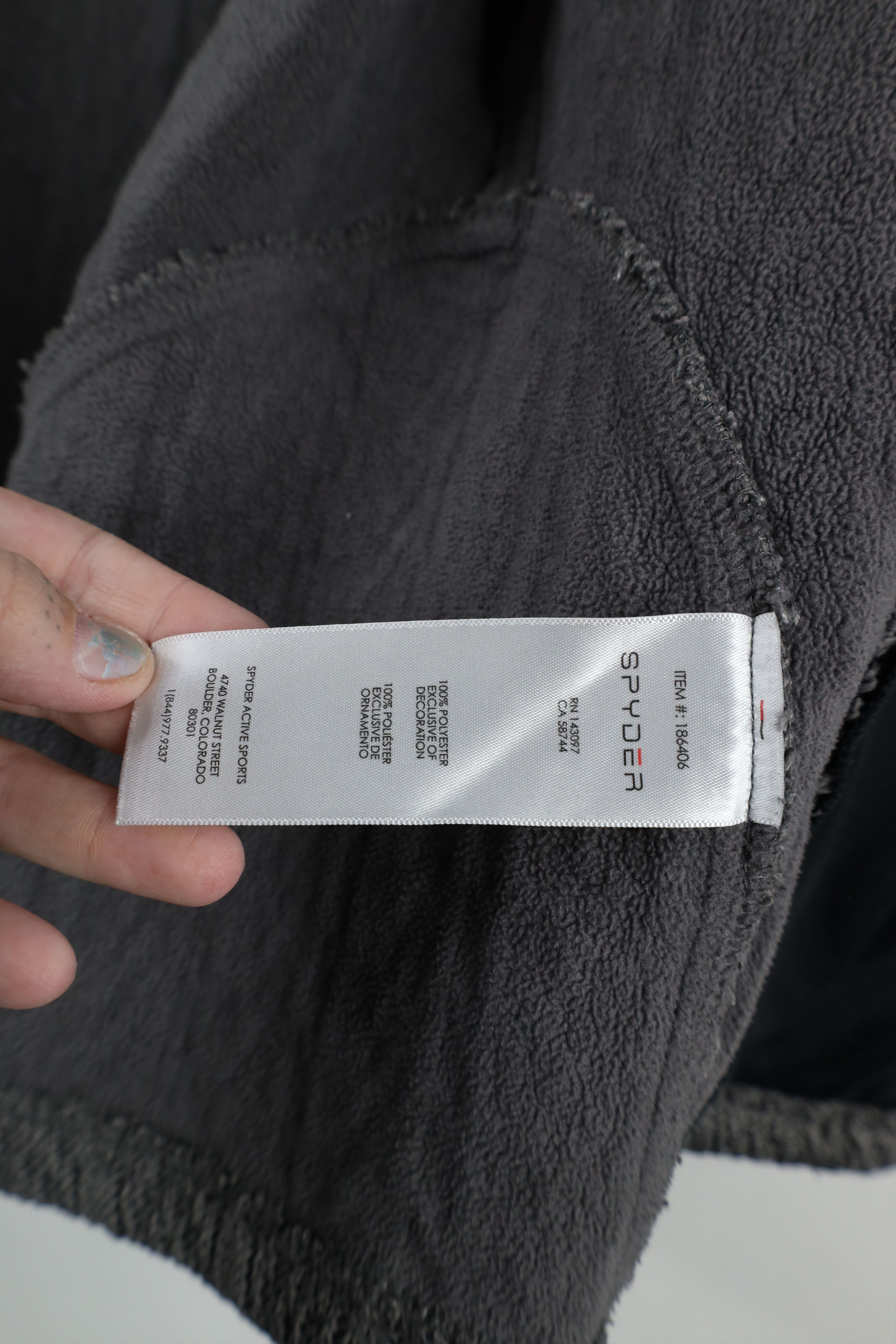 Spyder × Vintage Spyder Chunky Major Cable Knit Stryke Sweater Jacket Gray Size XL / US 12-14 / IT 48-50 - 10 Thumbnail