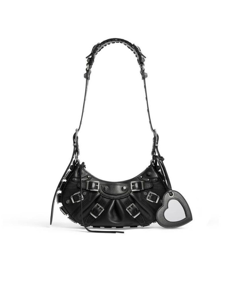 Balenciaga Balenciaga Cagole Leather Bag with Buckles Size ONE SIZE - 2 Thumbnail