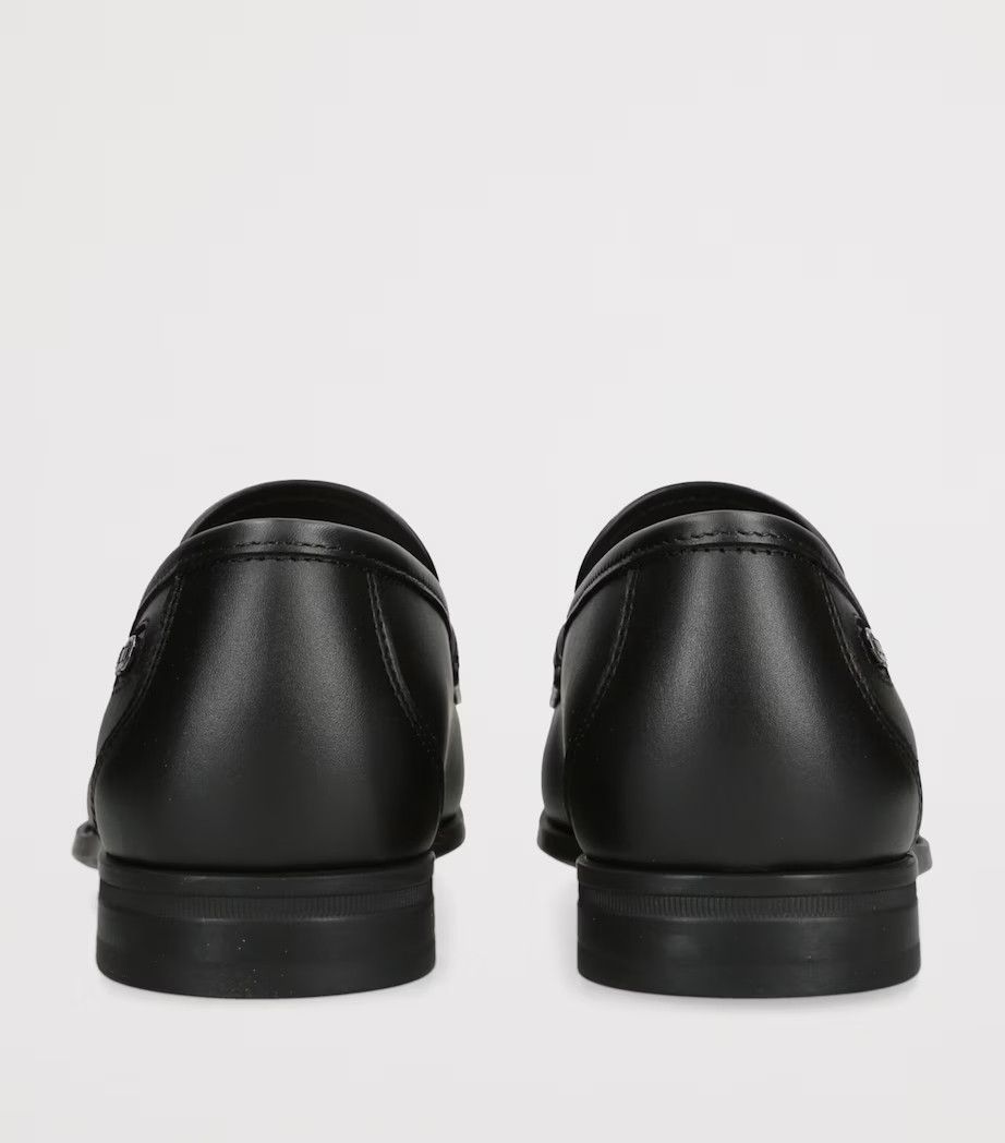 Salvatore Ferragamo os11x0126 Penny Loafers in Black Size US 13 / EU 46 - 2 Thumbnail