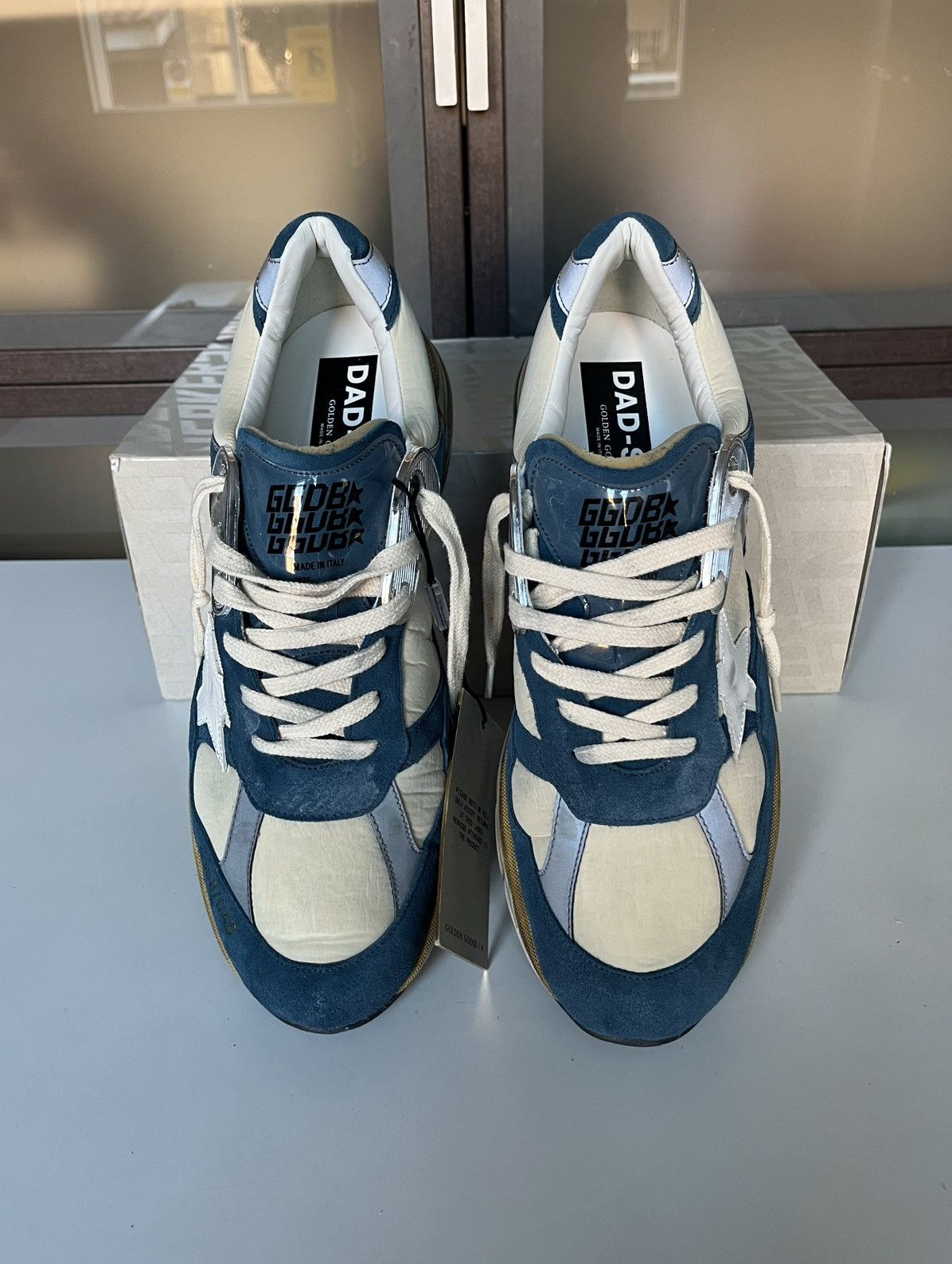 Golden Goose Dad Star off white/blue Golden Goose EU44 Size US 11 / EU 44 - 7 Thumbnail